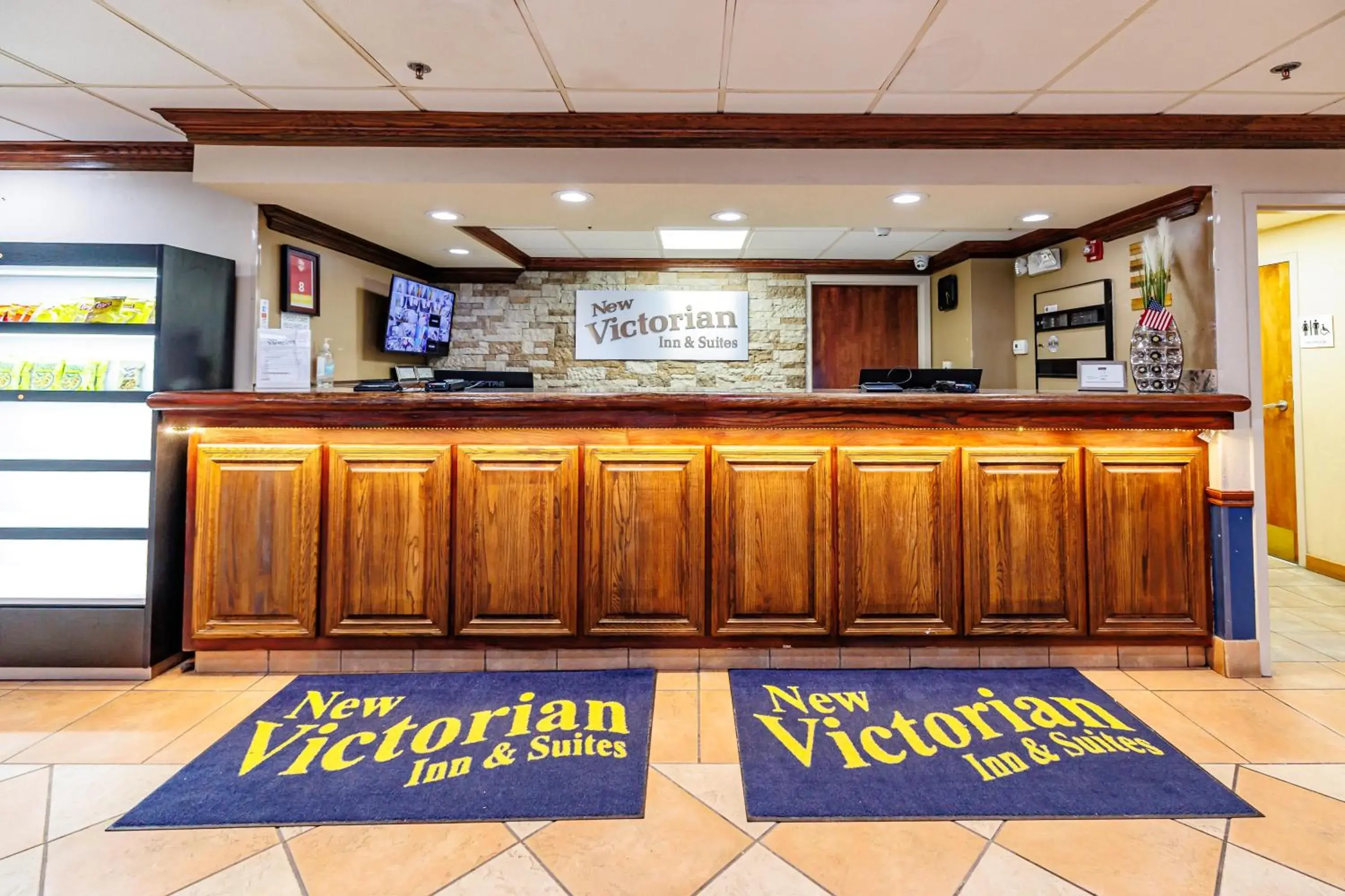 Lobby or reception in New Victorian Inn & Suites Omaha Lobby or reception in New Victorian Inn & Suites Omaha