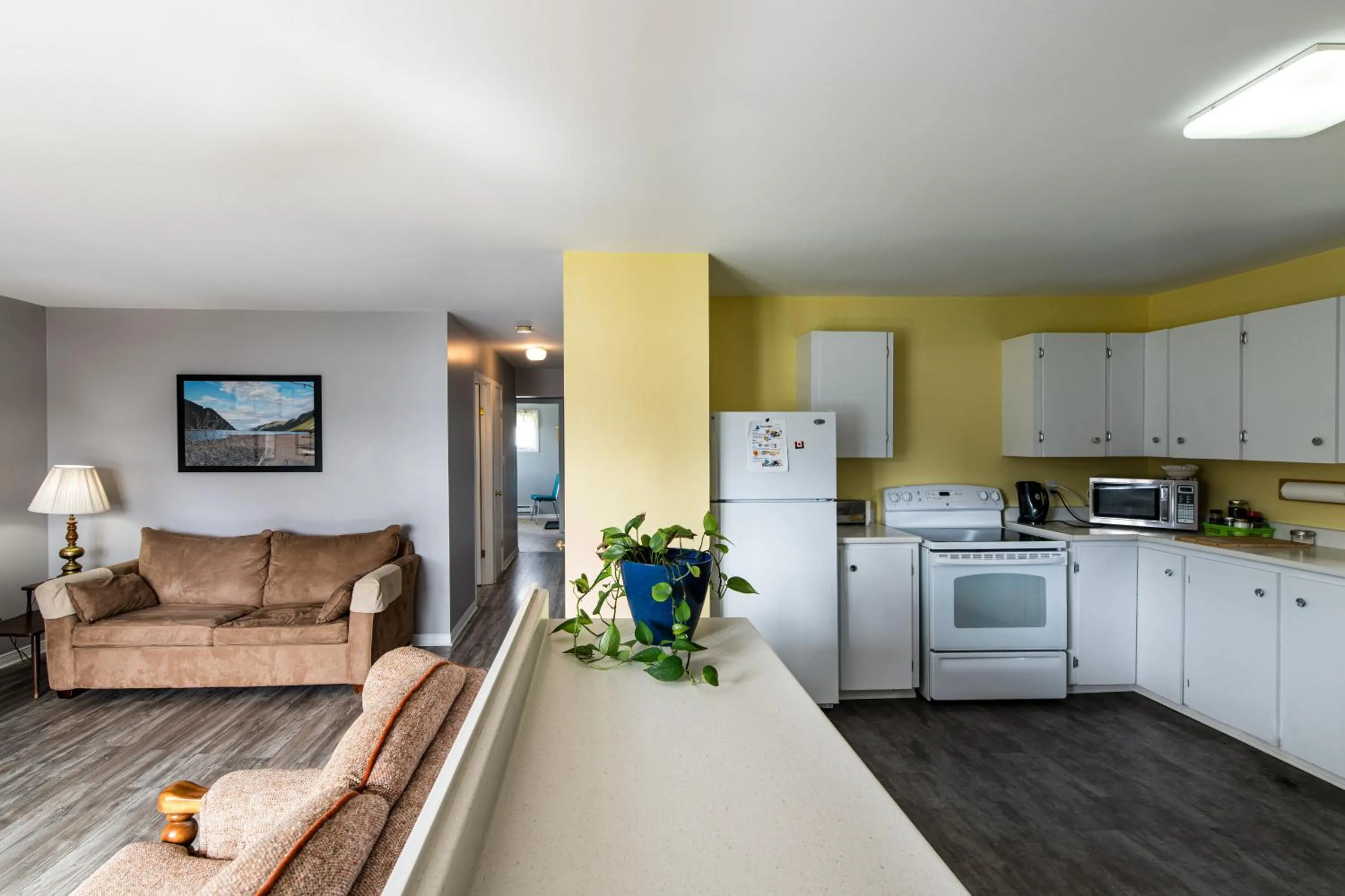 Kitchen or kitchenette in Out East B&B - Norris Point