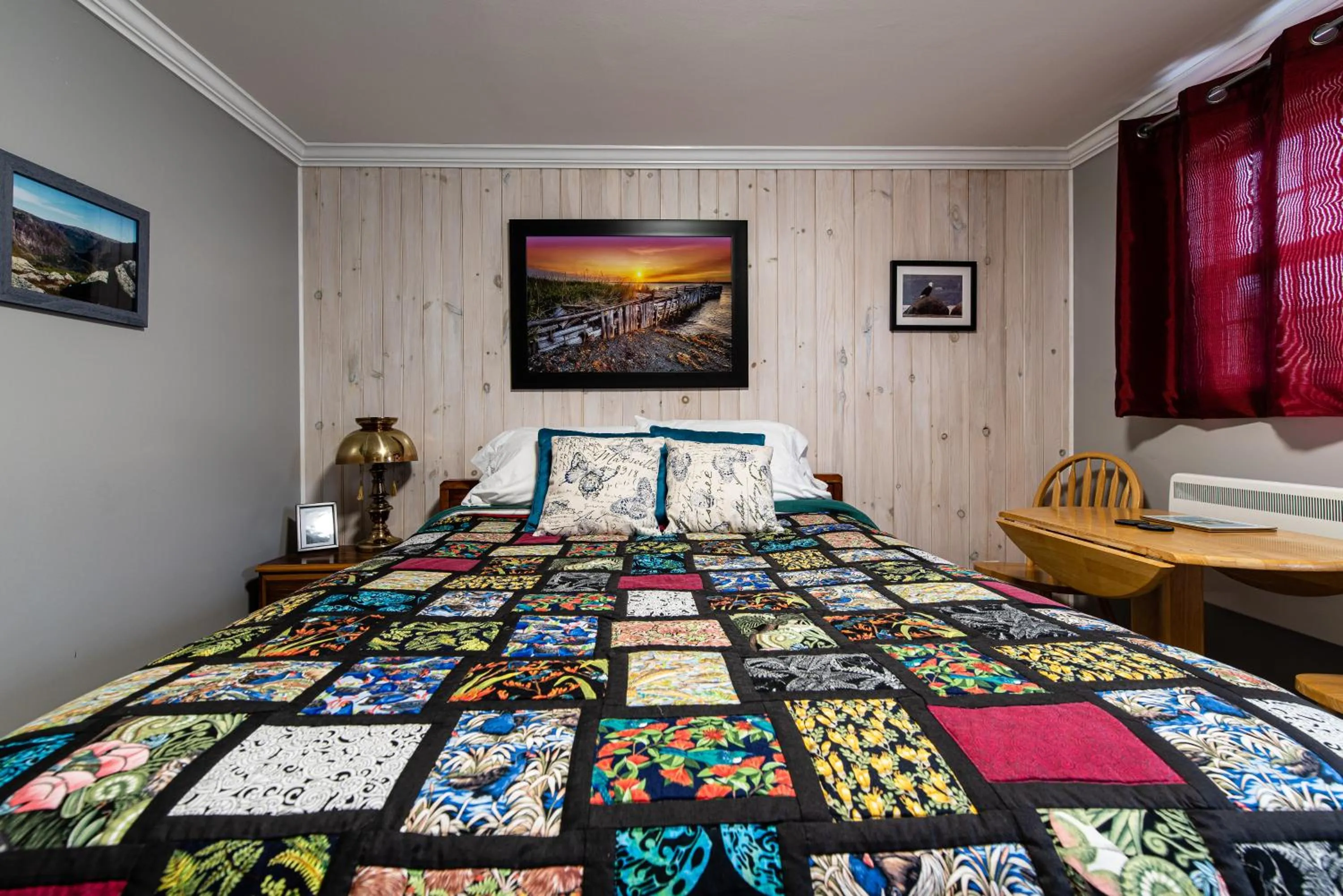 Bedroom, Bed in Out East B&B - Norris Point