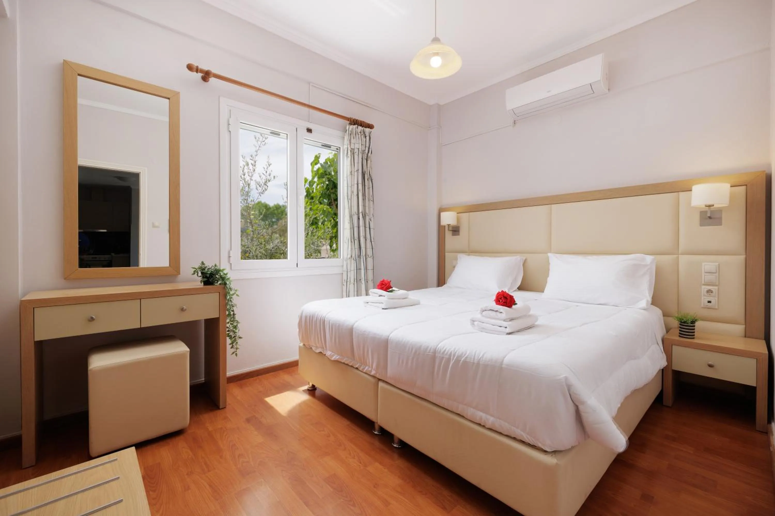 Bed in Santos Luxury Apartments