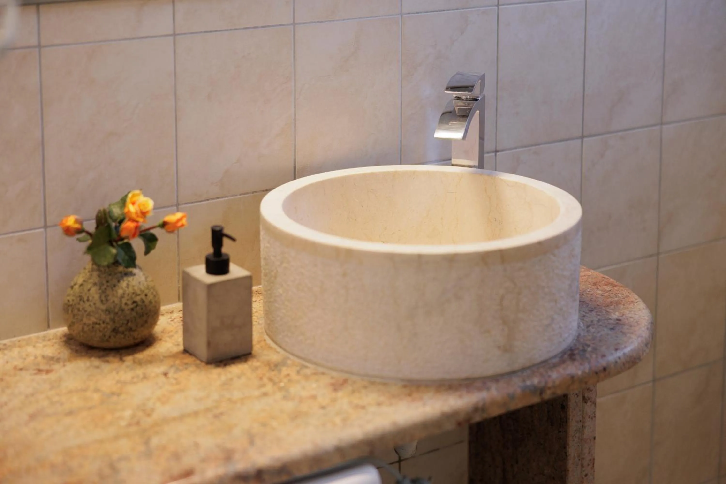 Bathroom in Santos Luxury Apartments