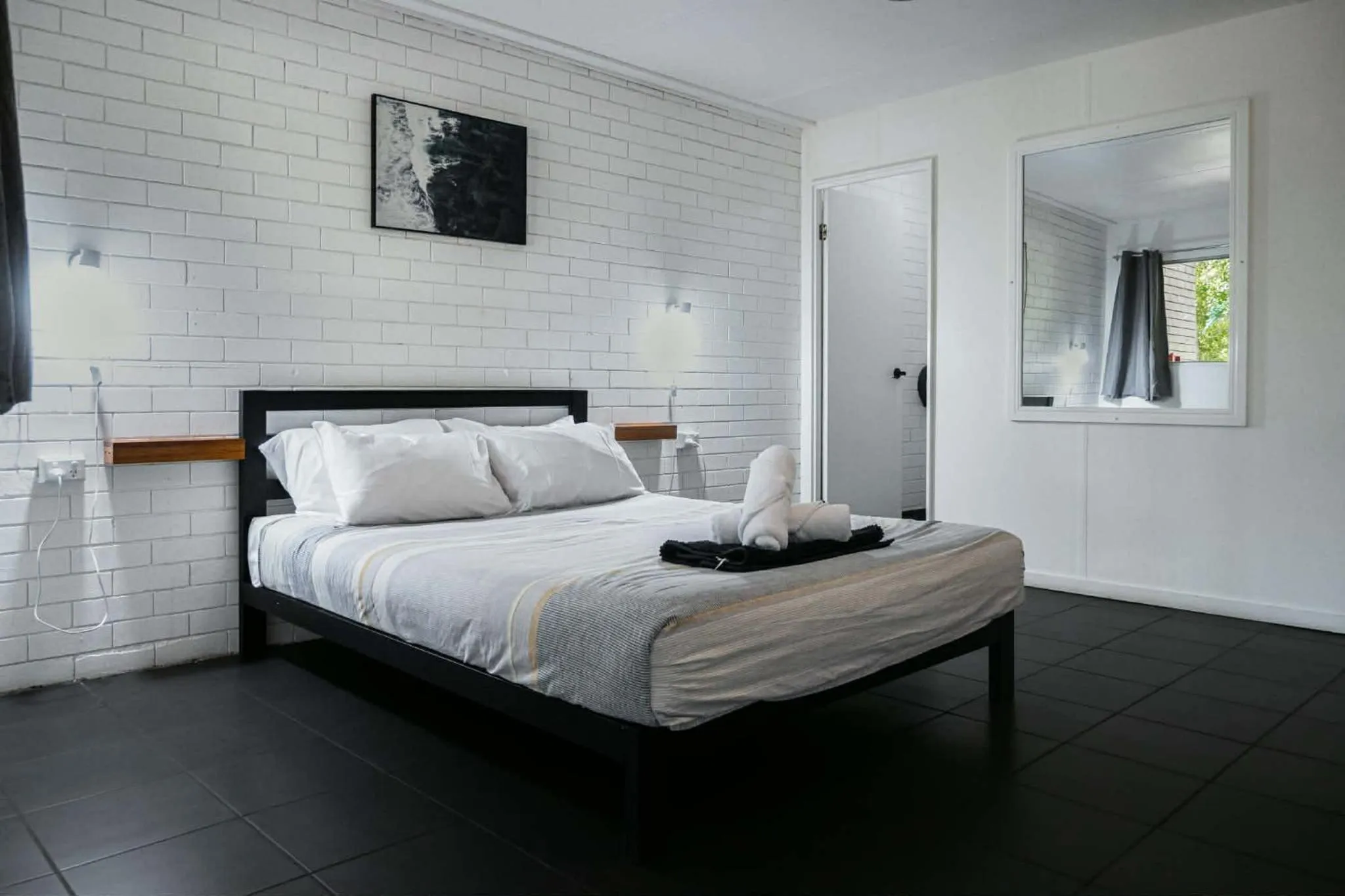 Bed in Nomads Noosa