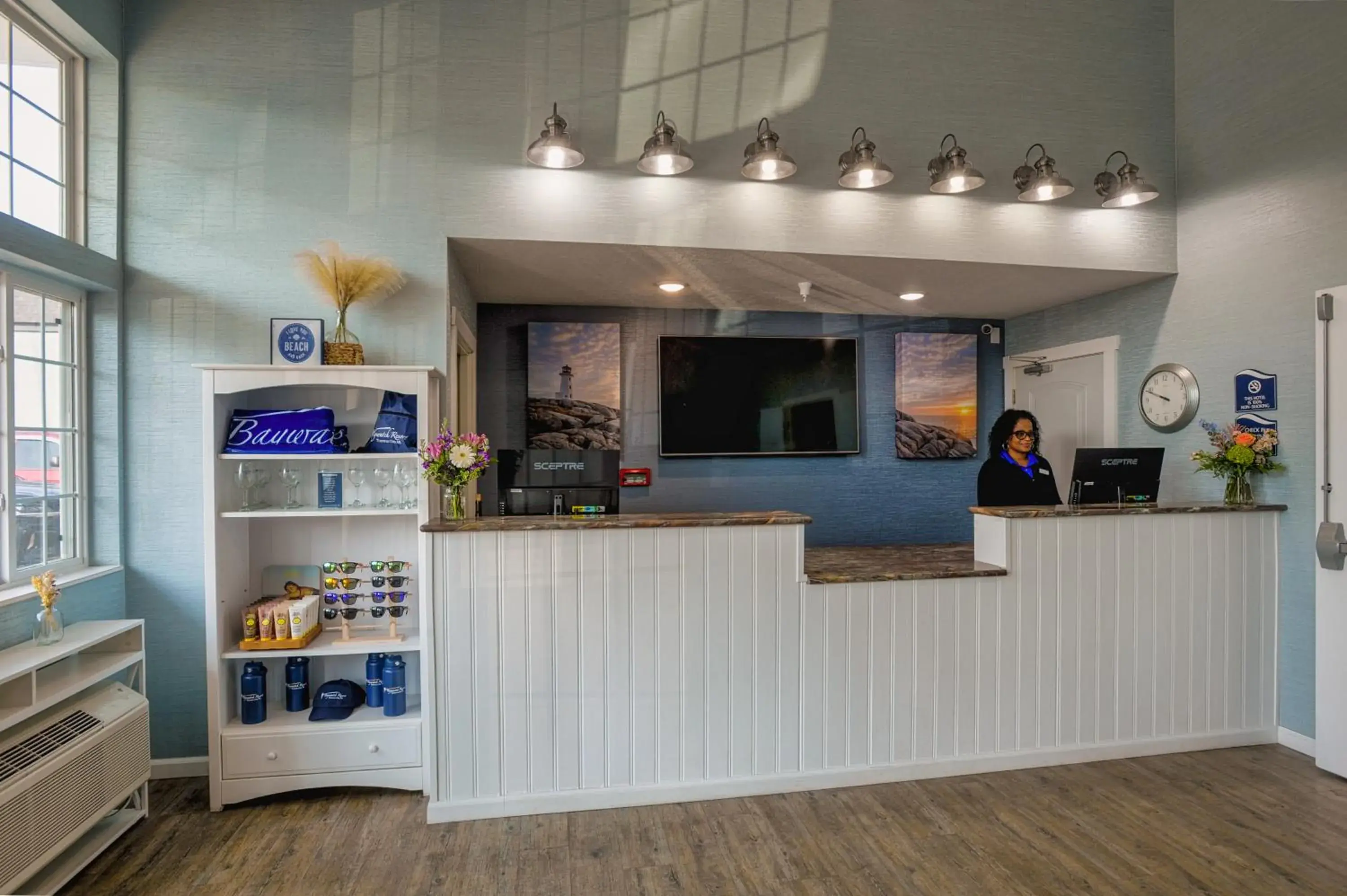 Lobby or reception in The Baywatch Resort Lobby or reception in The Baywatch Resort