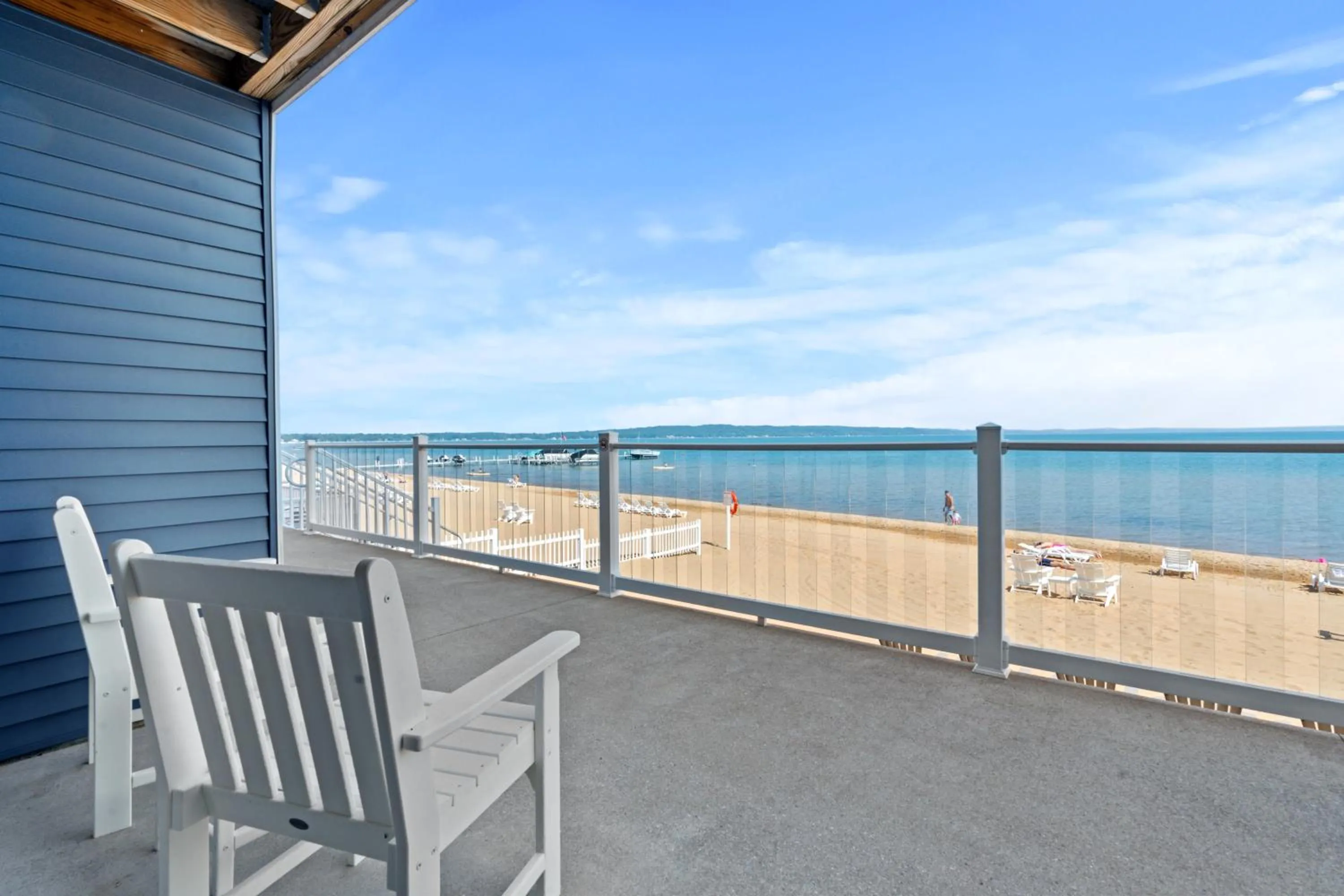 Patio in The Baywatch Resort