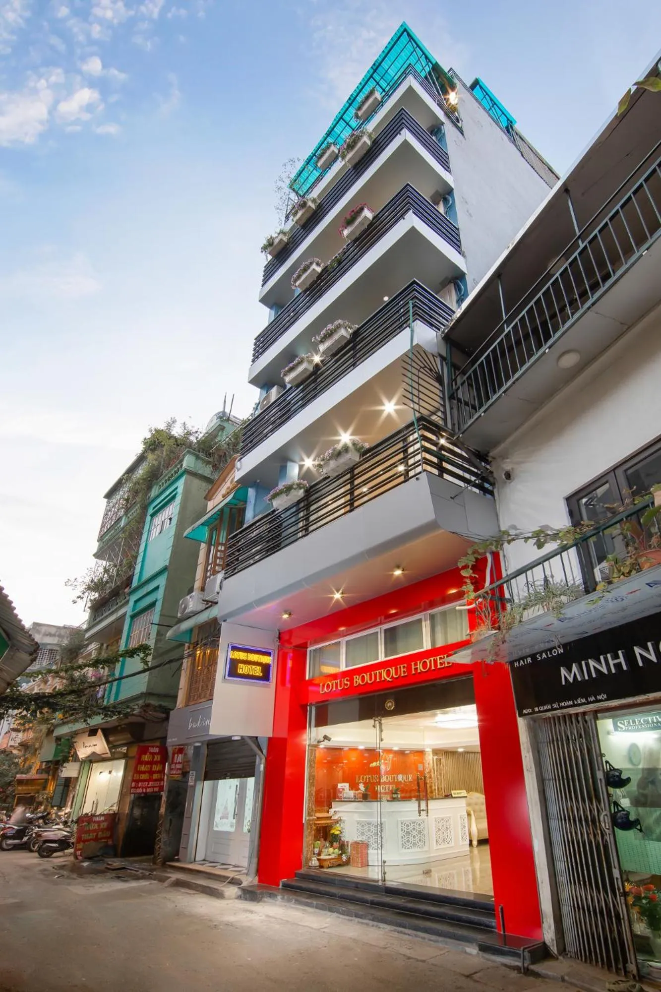 Property building in Hanoi Lotus Boutique Hotel