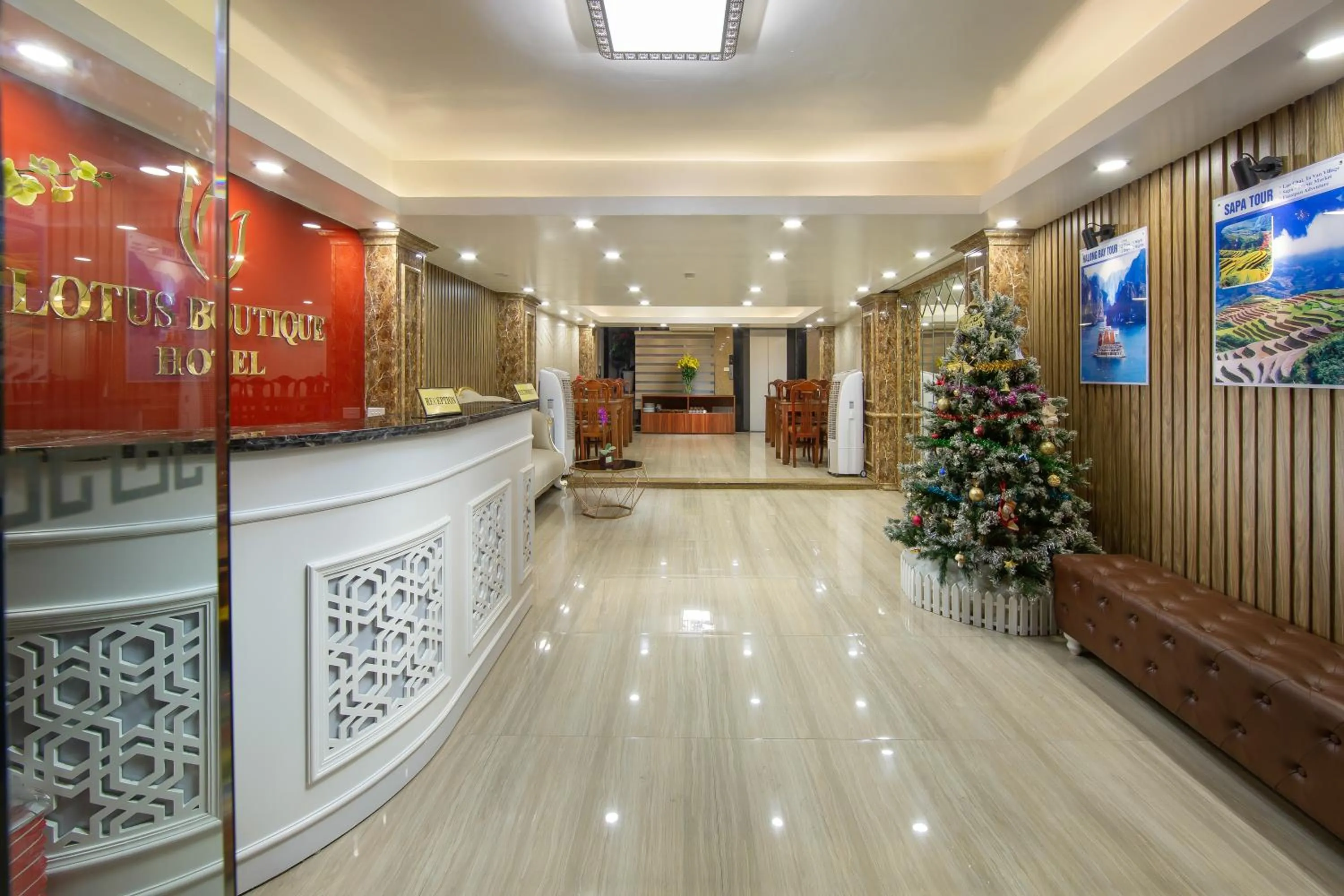 Lobby or reception in Hanoi Lotus Boutique Hotel