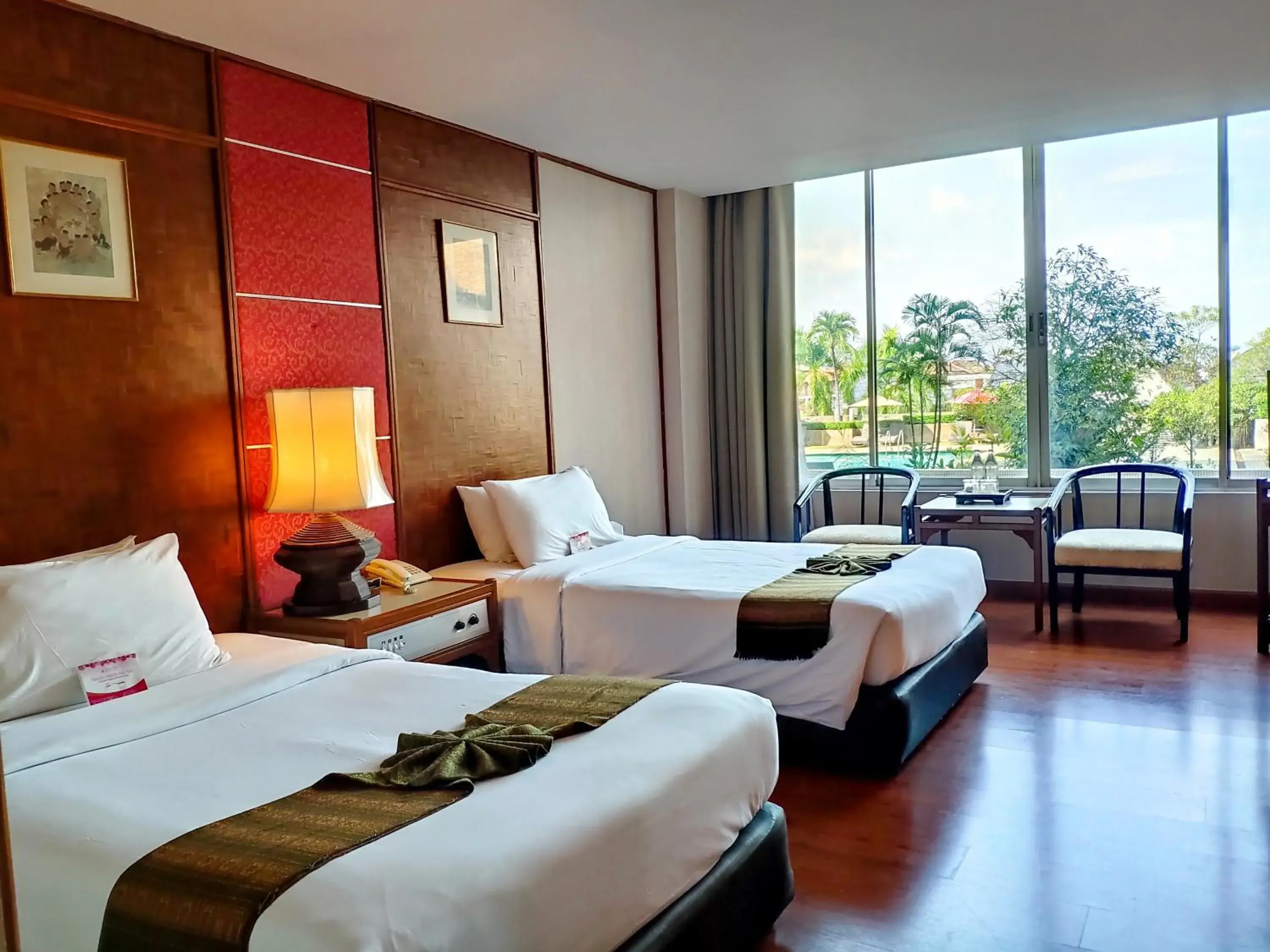 Bed in Chiang Mai Orchid Hotel Bed in Chiang Mai Orchid Hotel