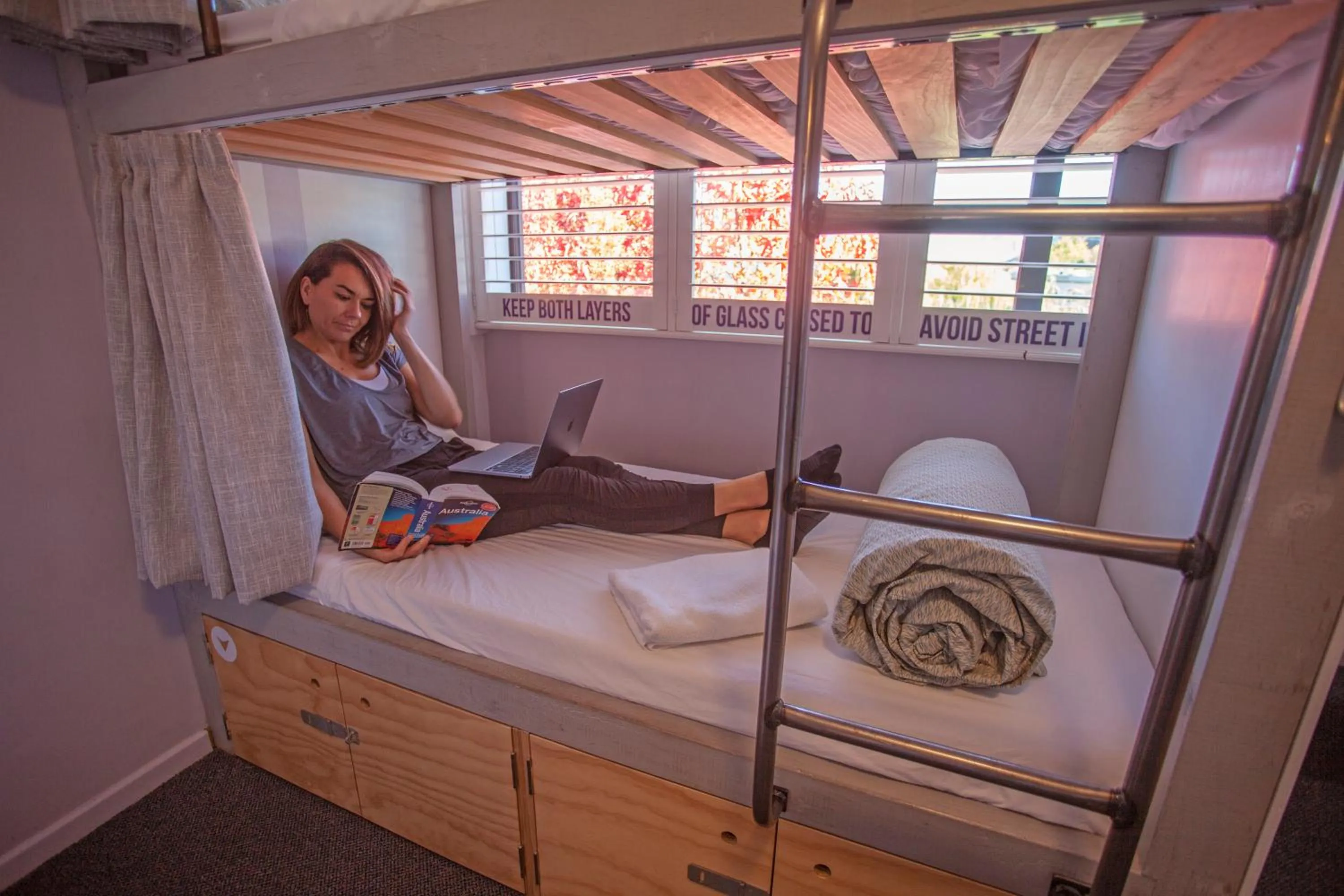 Bed in Absoloot Hostel Queenstown