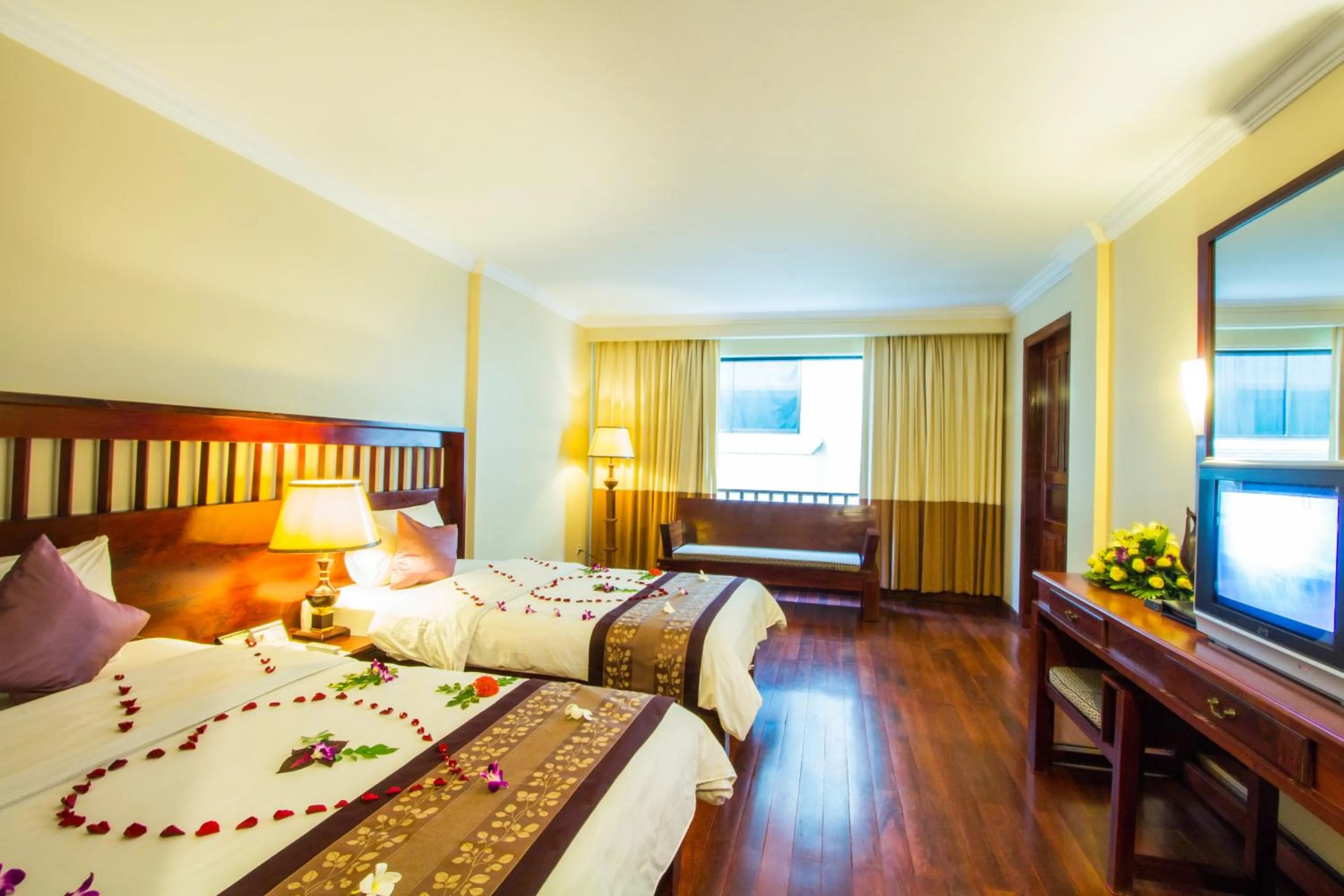 Photo of the whole room, Bed in Royal Empire Hotel