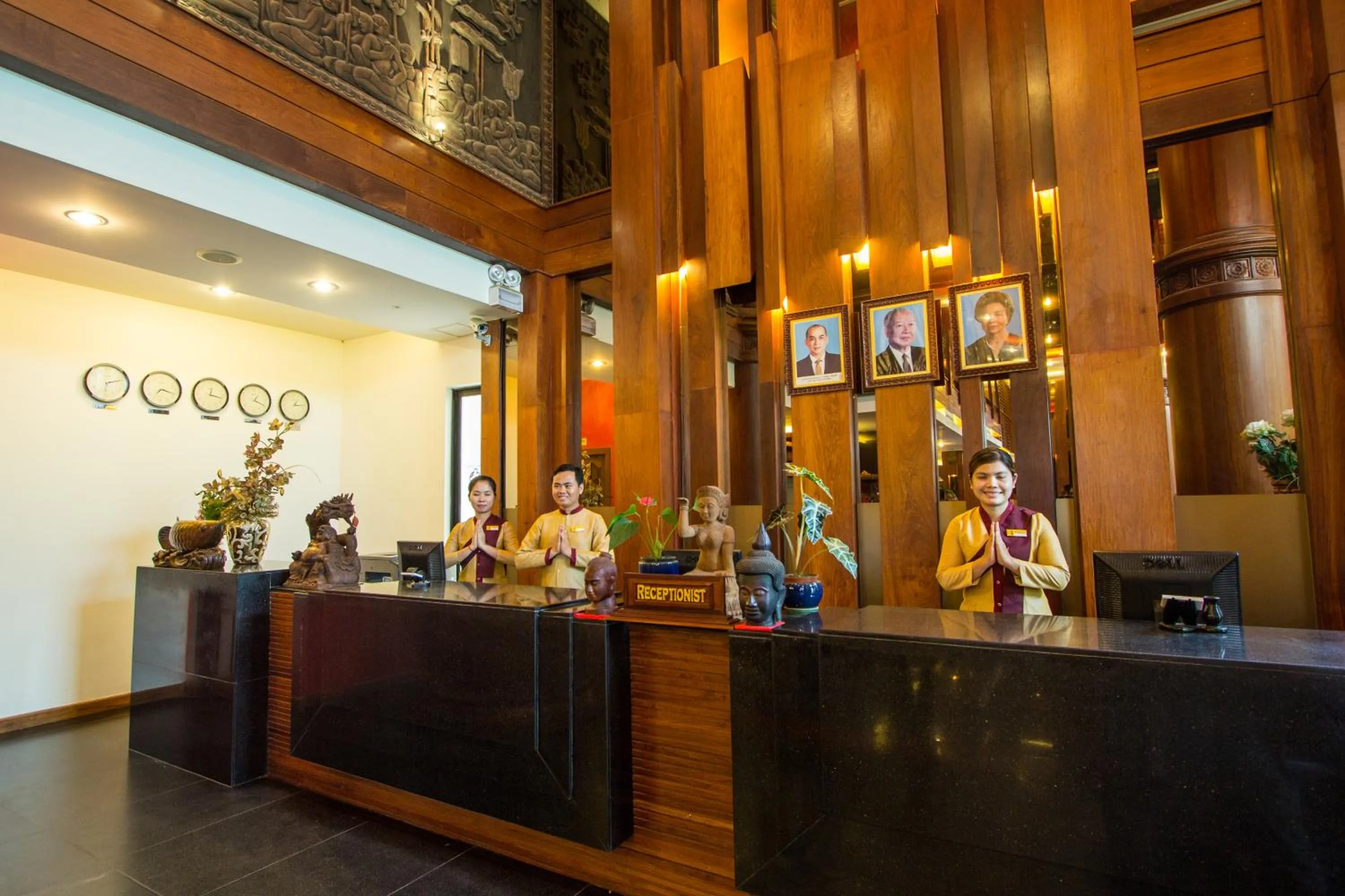 Lobby or reception in Royal Empire Hotel