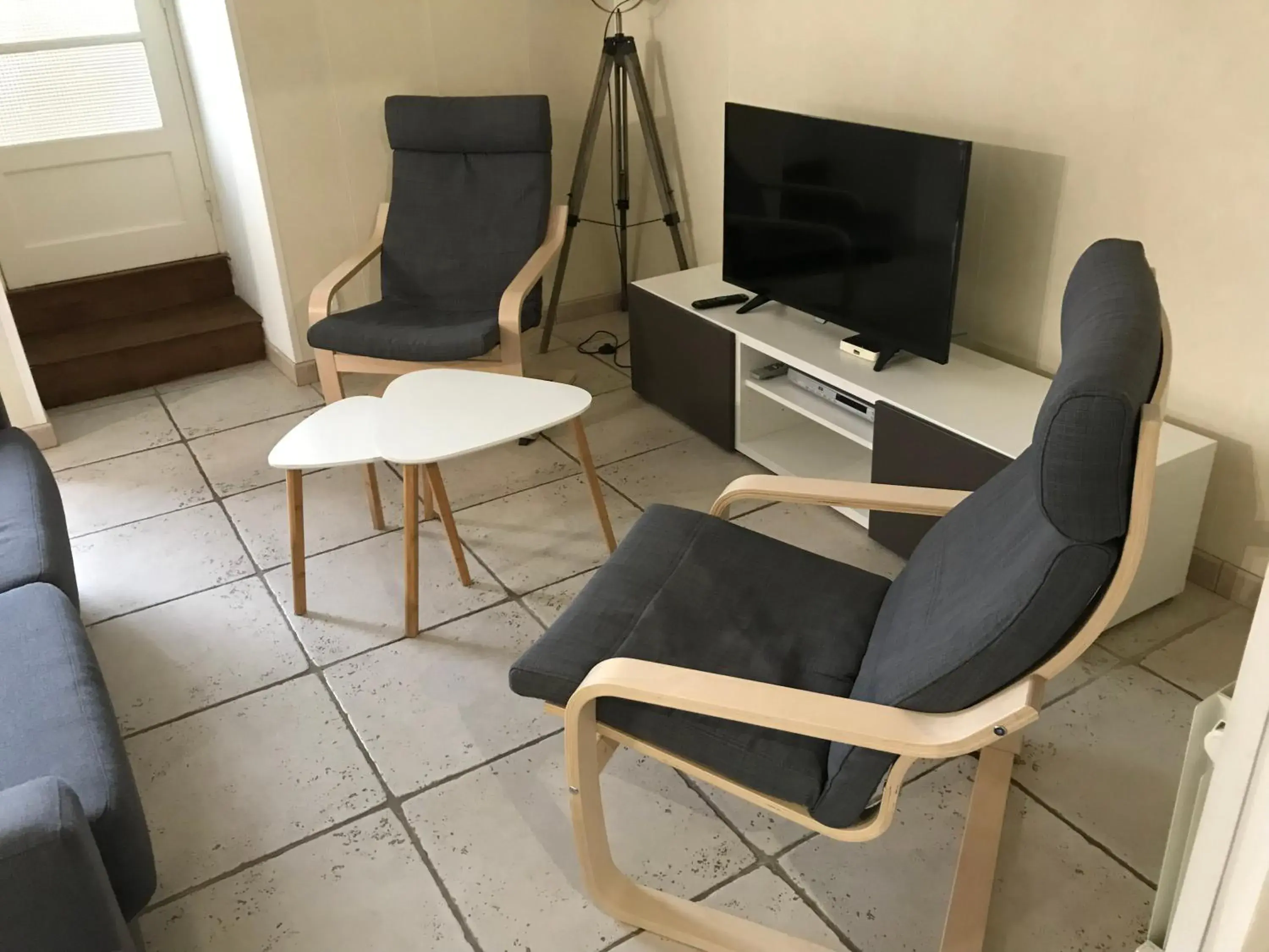 Living room in La Bourguignotte Living room in La Bourguignotte