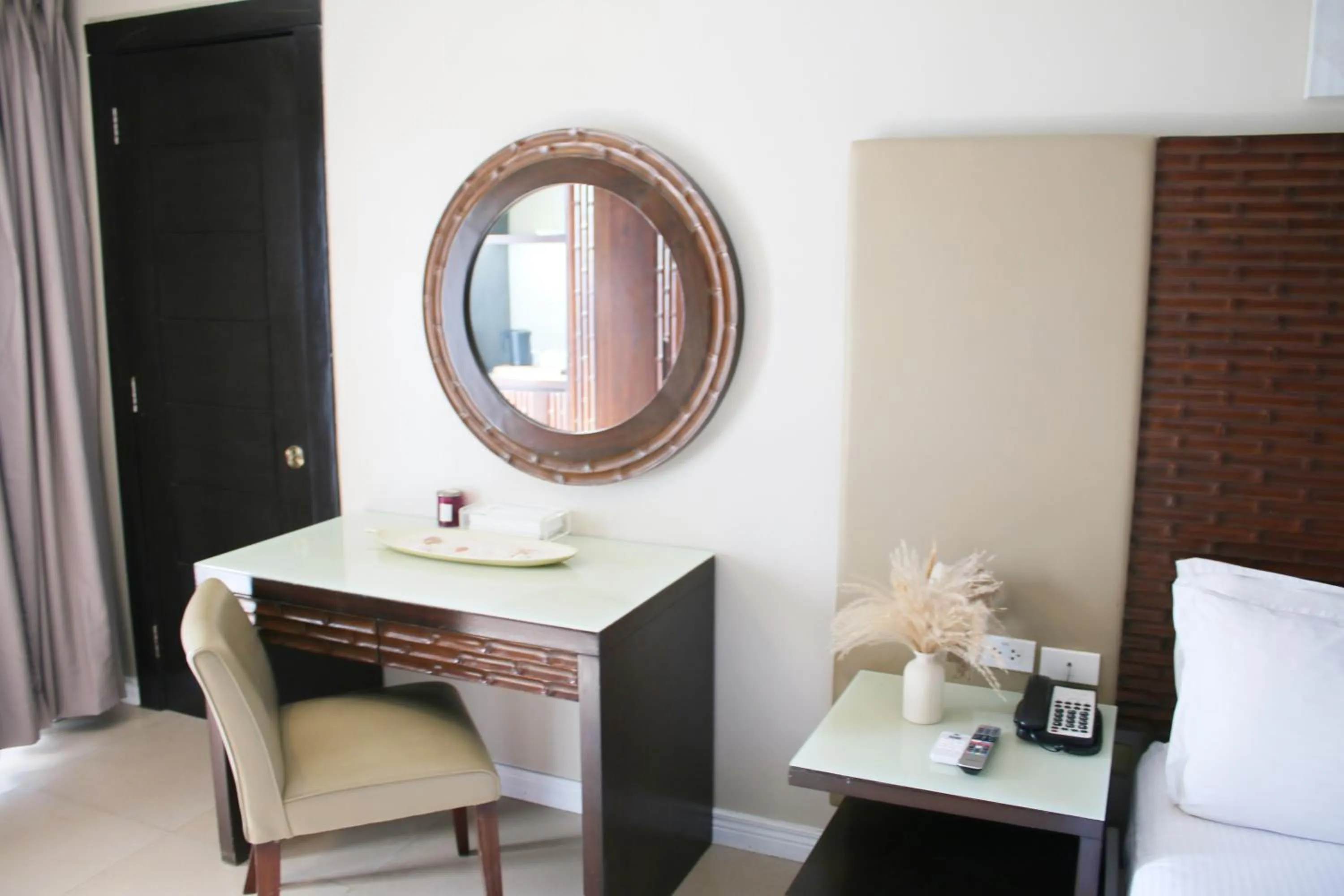 Bed in The Muse Beach Front Hotel Boracay