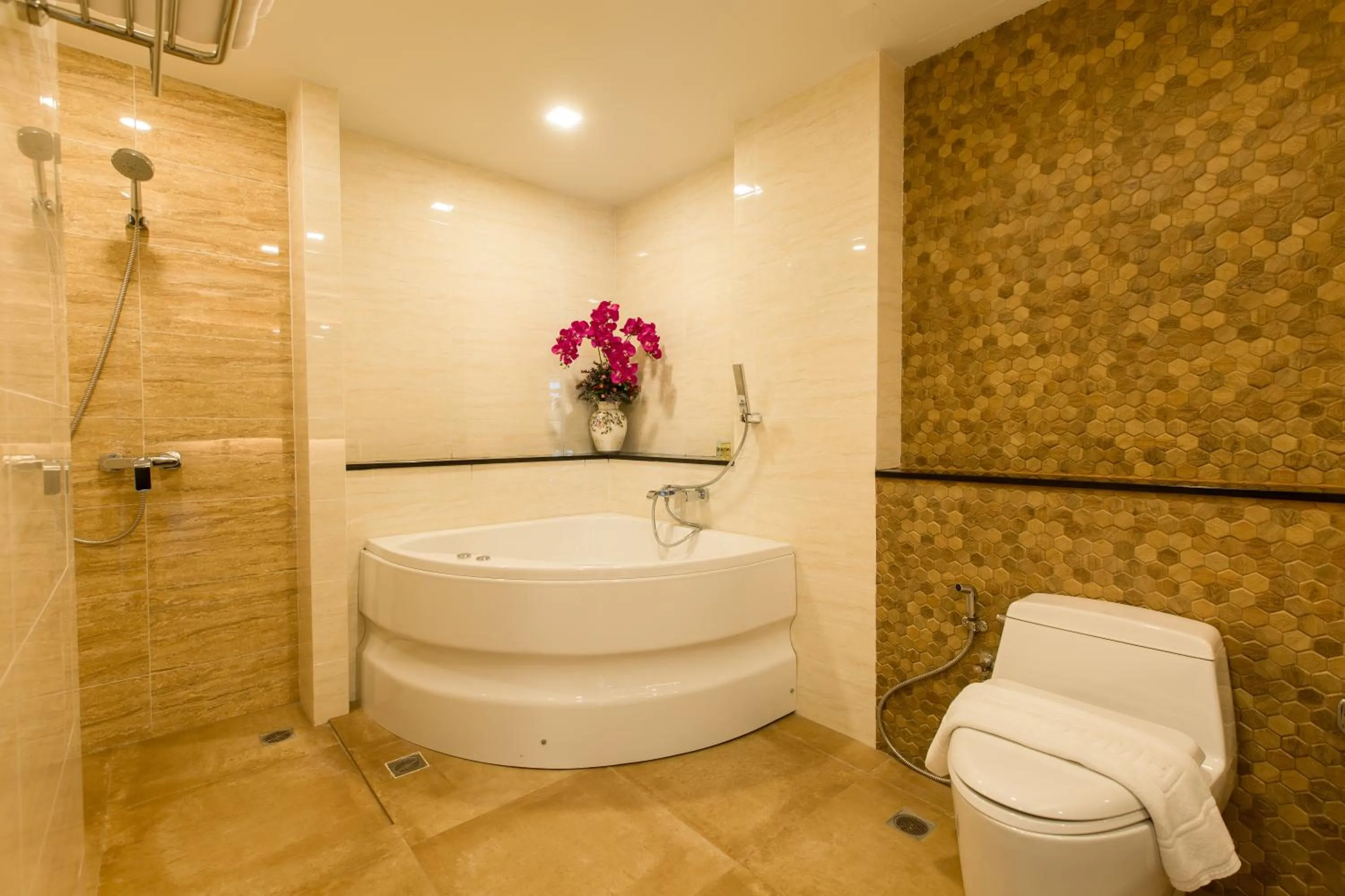 Bathroom in Crystal Palace Luxury Hotel Pattaya