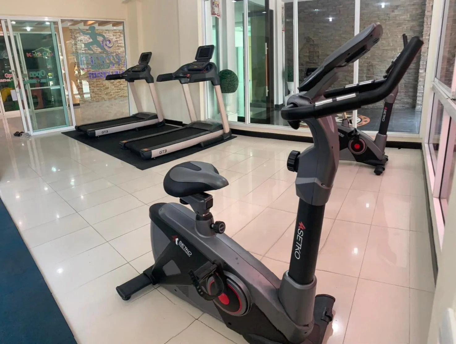 Fitness centre/facilities in Crystal Palace Luxury Hotel Pattaya