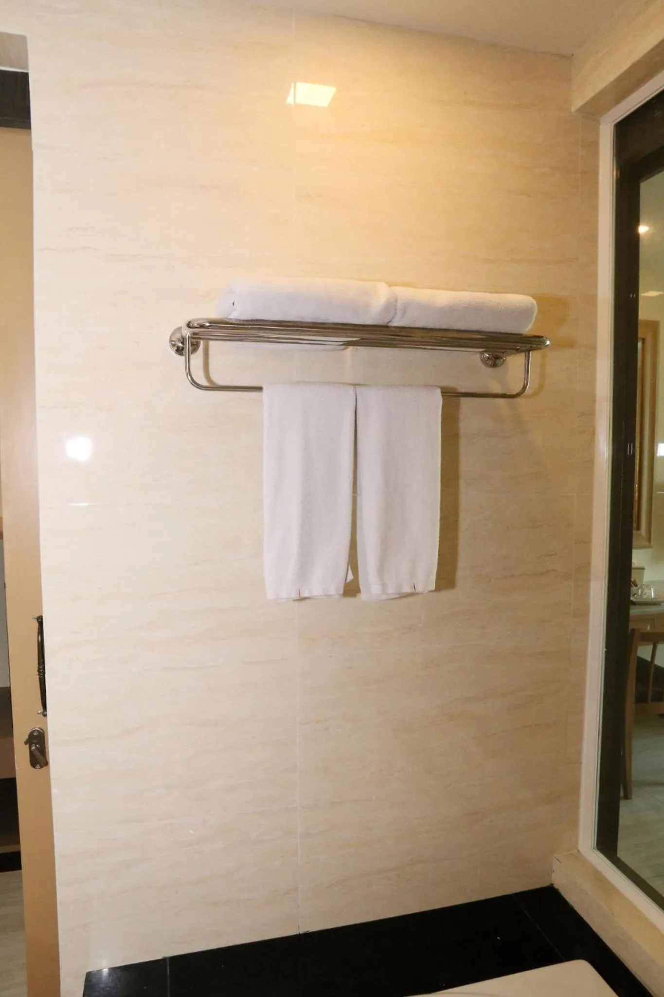 towels in Crystal Palace Luxury Hotel Pattaya