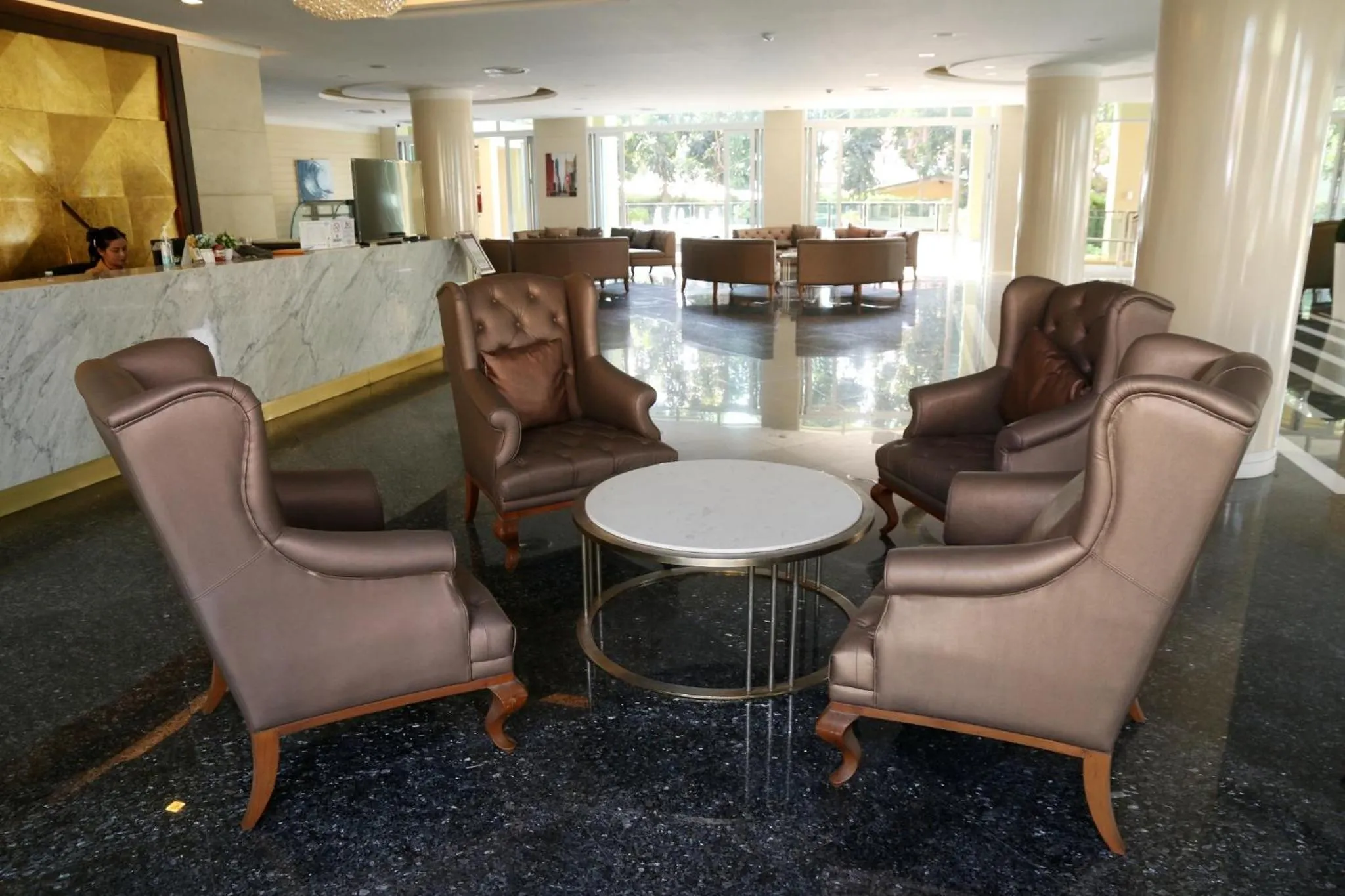 Lobby or reception in Crystal Palace Luxury Hotel Pattaya