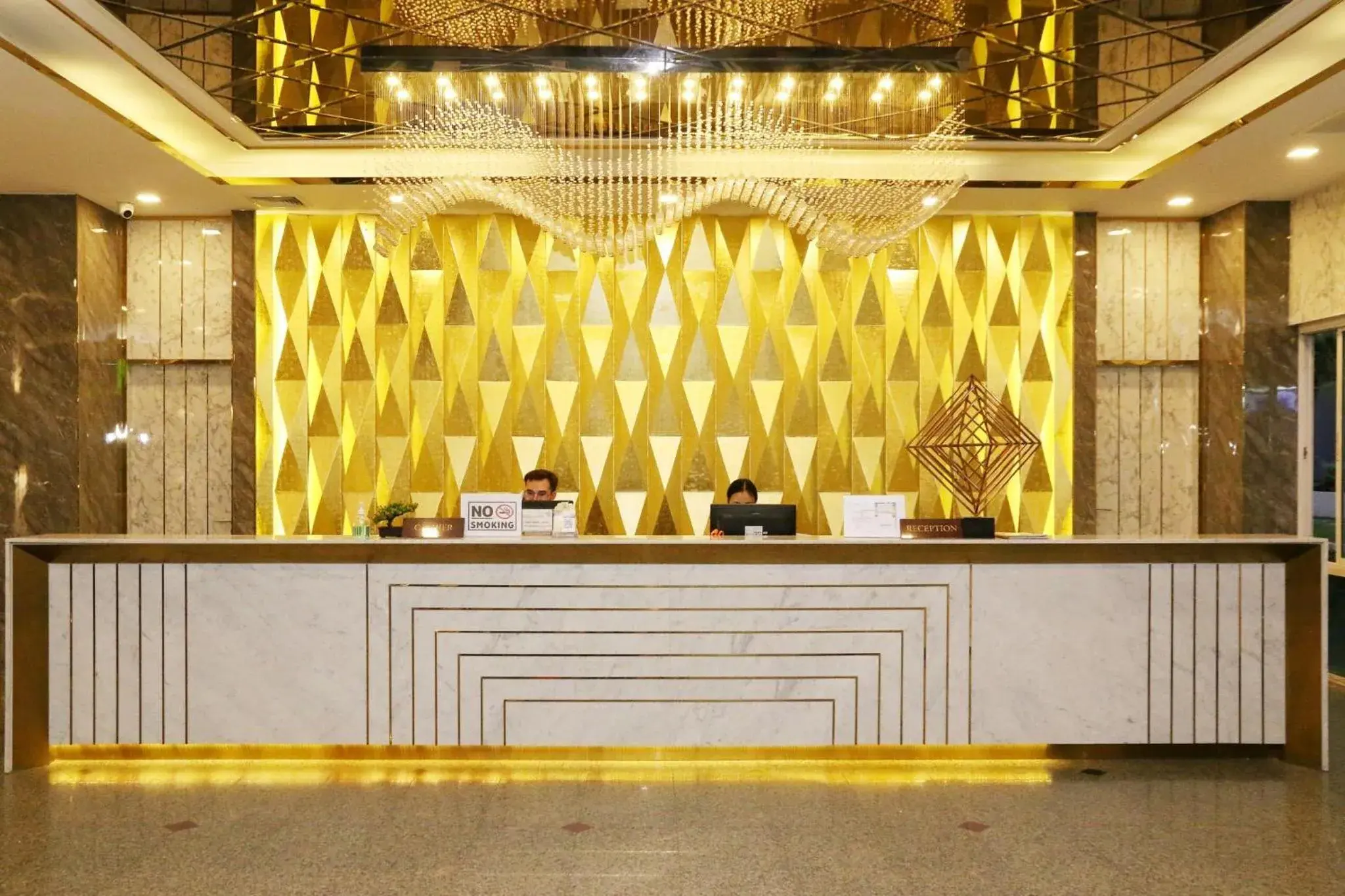 Lobby or reception in Crystal Palace Luxury Hotel Pattaya Lobby or reception in Crystal Palace Luxury Hotel Pattaya