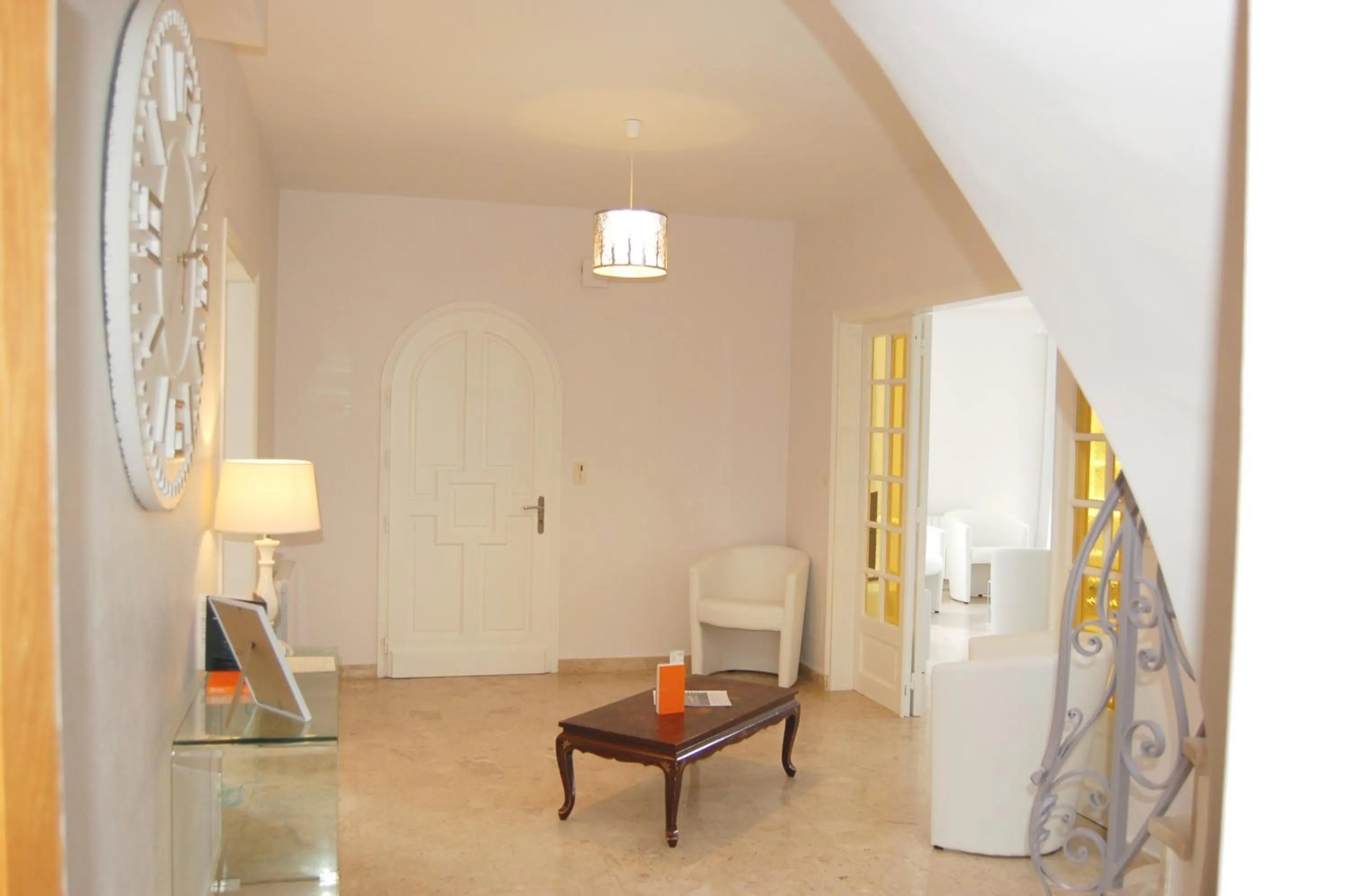 Lobby or reception in Hotel Spa La Malouinière Des Longchamps - Saint-Malo