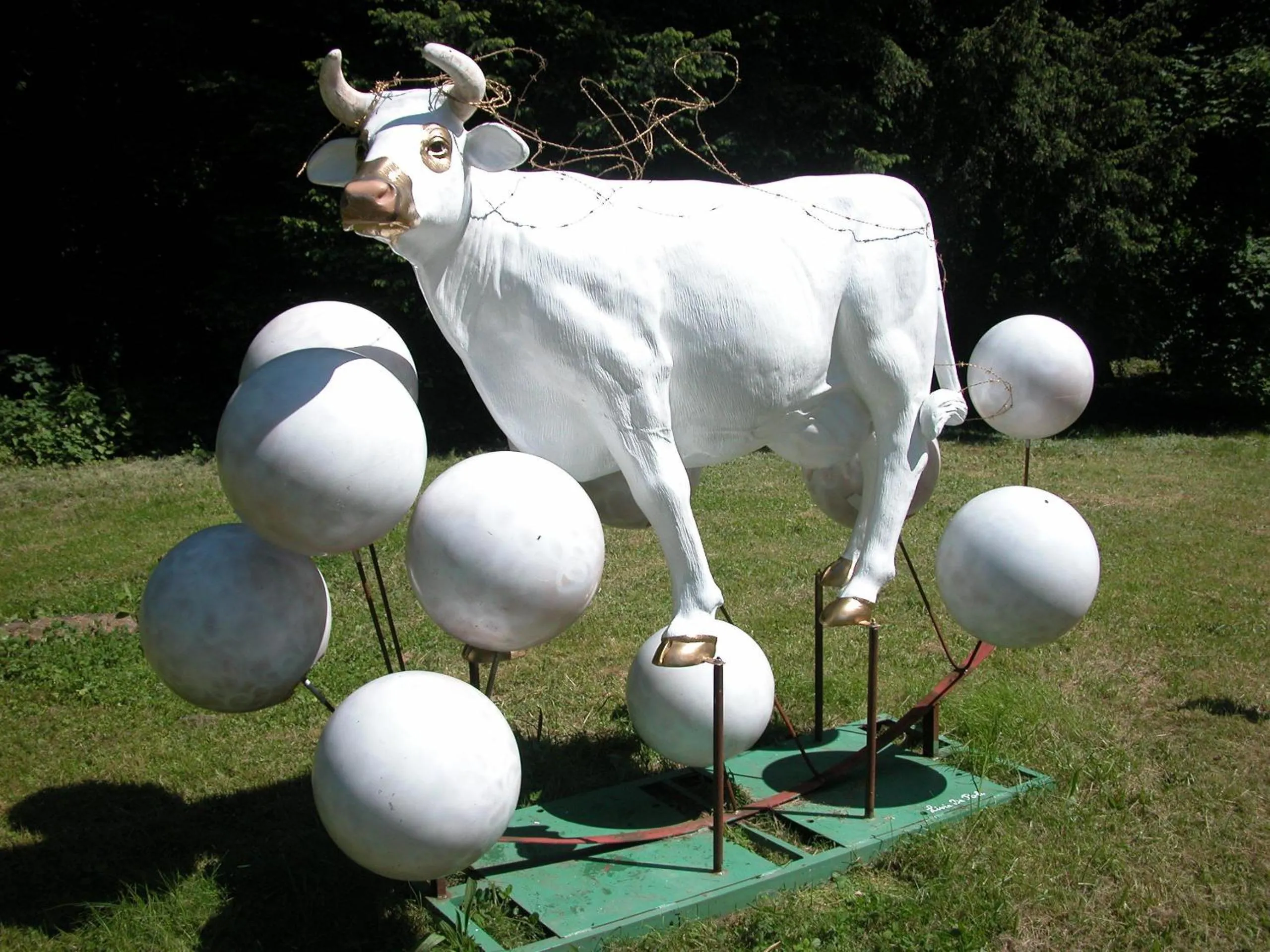 Decorative detail in Domaine de Beaupré - Hotel The Originals Relais