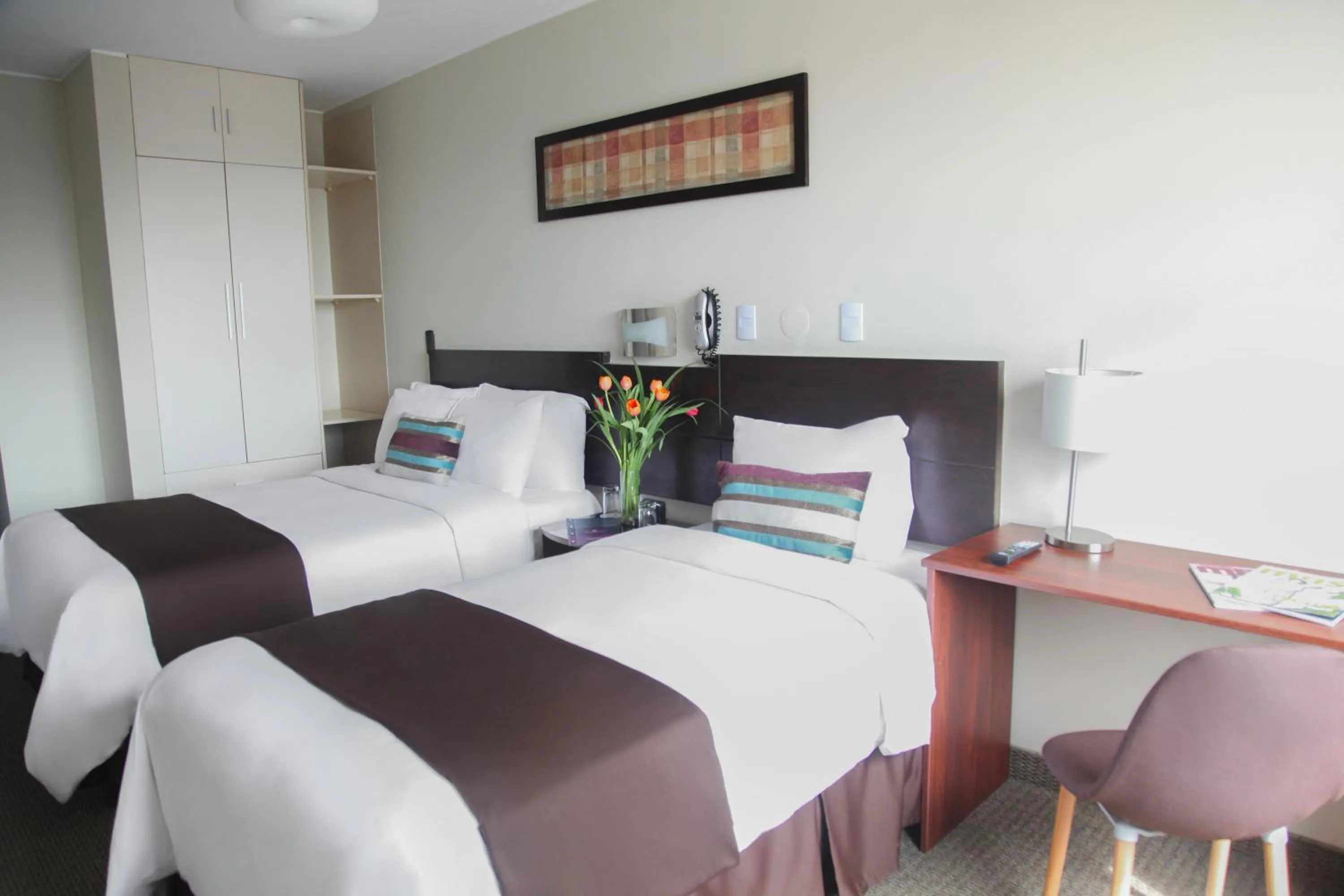 Bed in Hotel Rivera Inn