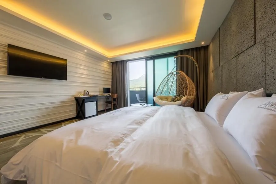 Bed in Anyang Boutique Hotel AMA