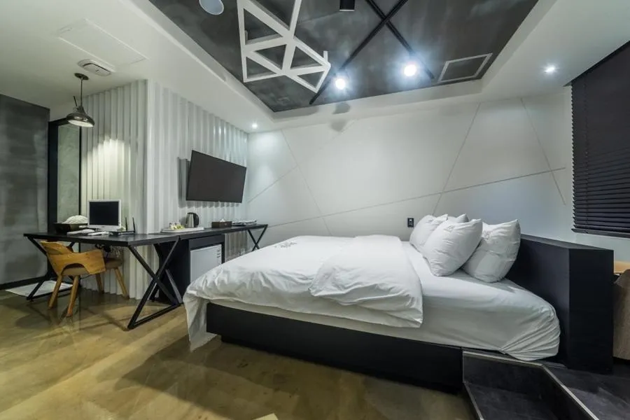 Bed in Anyang Boutique Hotel AMA