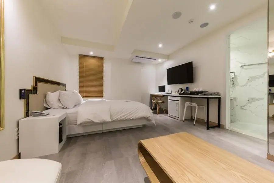 Bed in Anyang Boutique Hotel AMA Bed in Anyang Boutique Hotel AMA