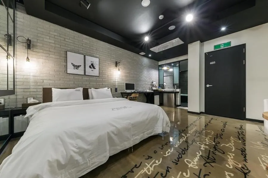 Bed in Anyang Boutique Hotel AMA
