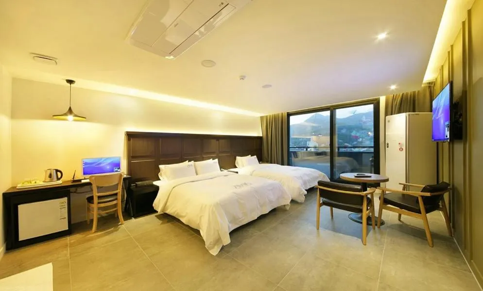 Bed in Anyang Boutique Hotel AMA