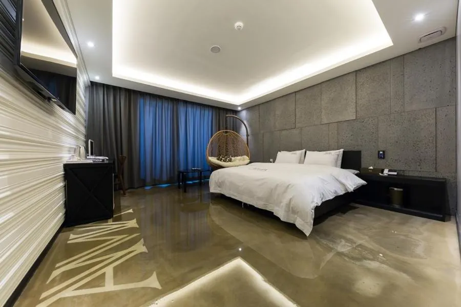 Bed in Anyang Boutique Hotel AMA