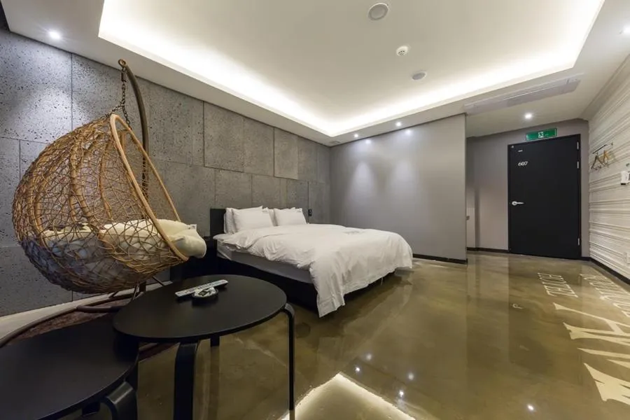 Bed in Anyang Boutique Hotel AMA