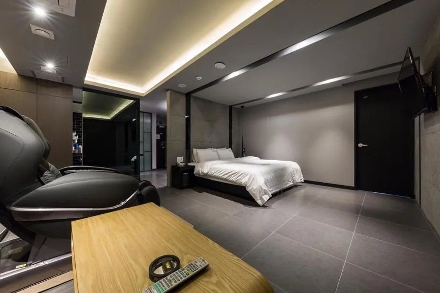 Bed in Anyang Boutique Hotel AMA