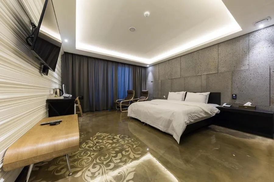 Bed in Anyang Boutique Hotel AMA