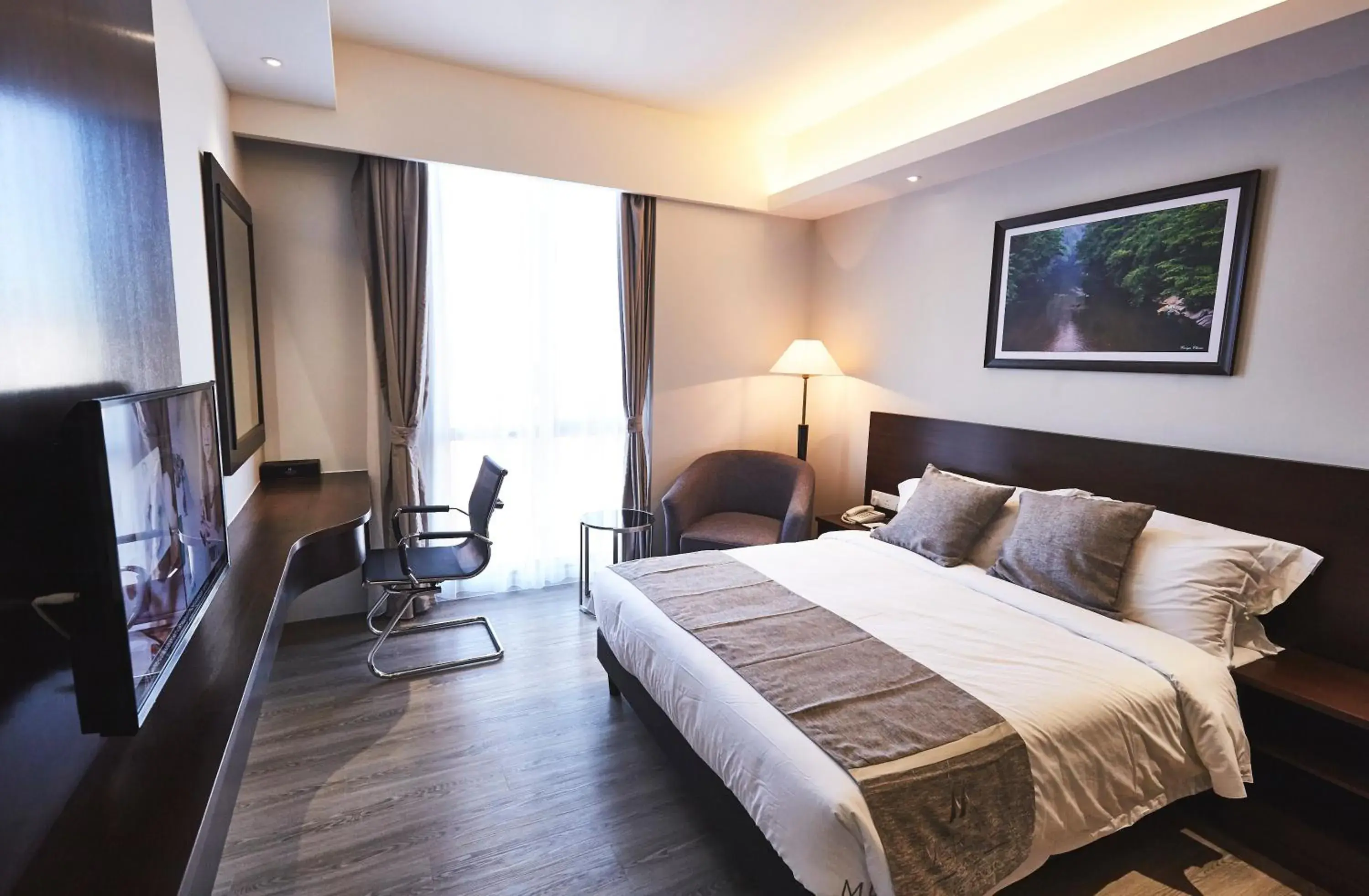 Bed in Meritin Hotel Bed in Meritin Hotel