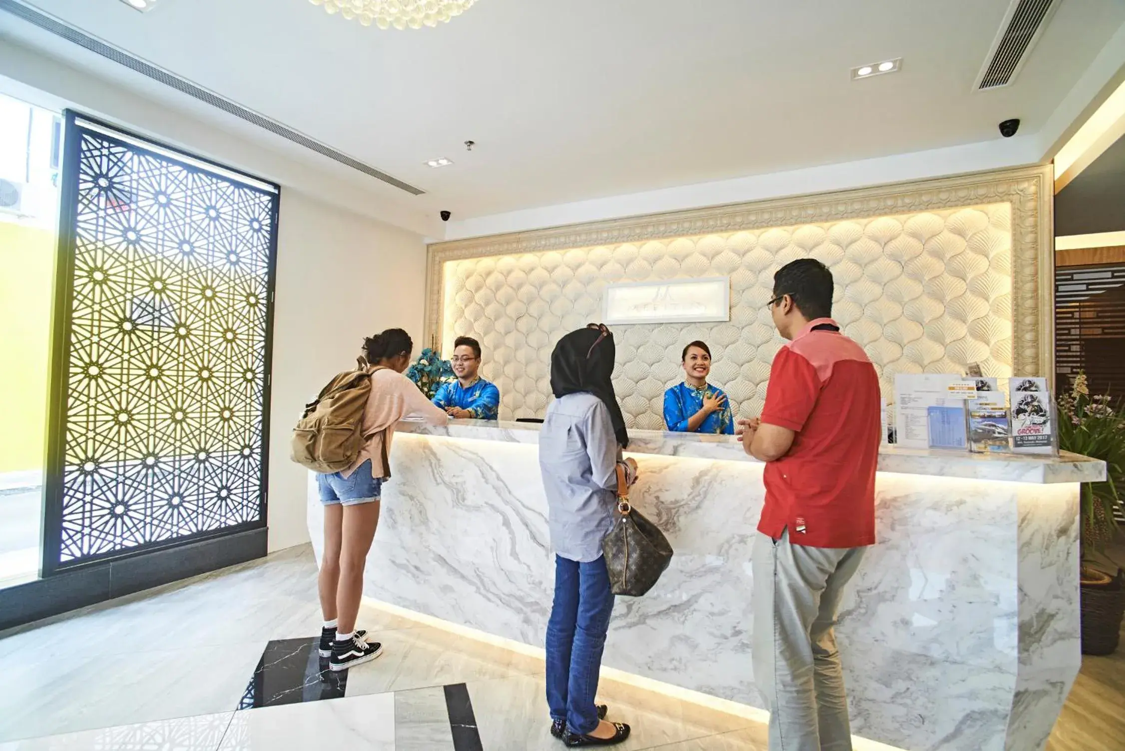 Lobby or reception in Meritin Hotel Lobby or reception in Meritin Hotel