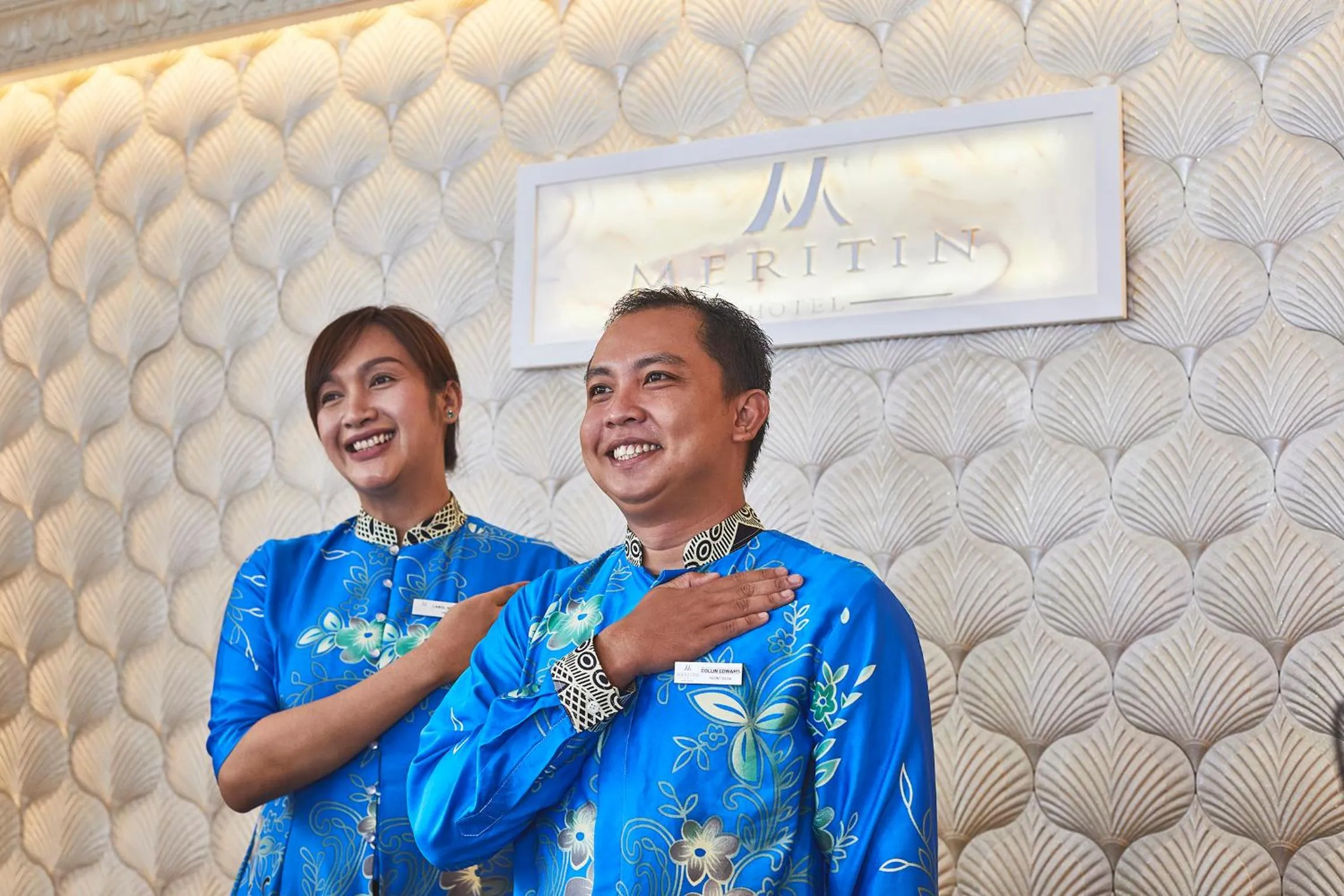 Staff in Meritin Hotel