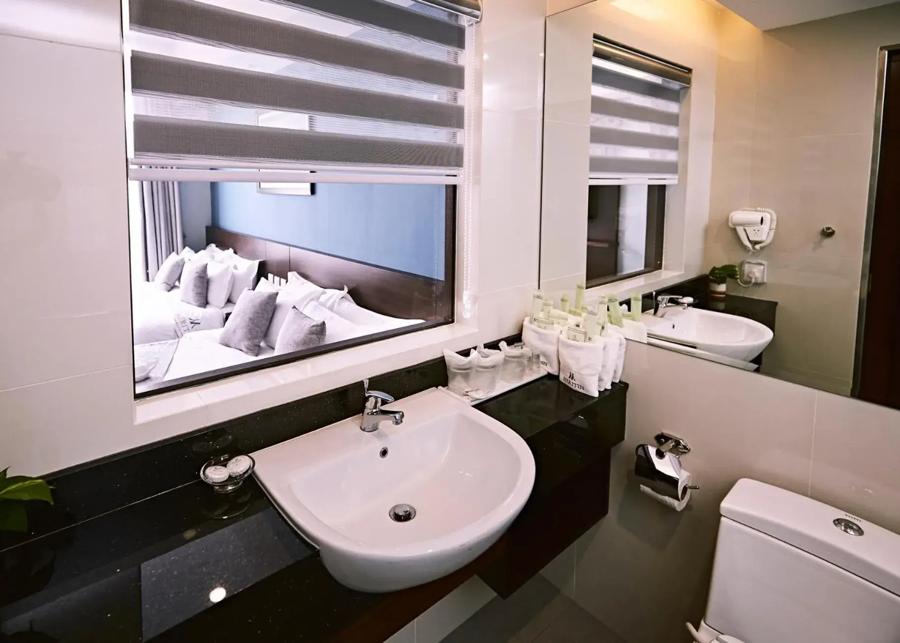 Bed in Meritin Hotel Bed in Meritin Hotel