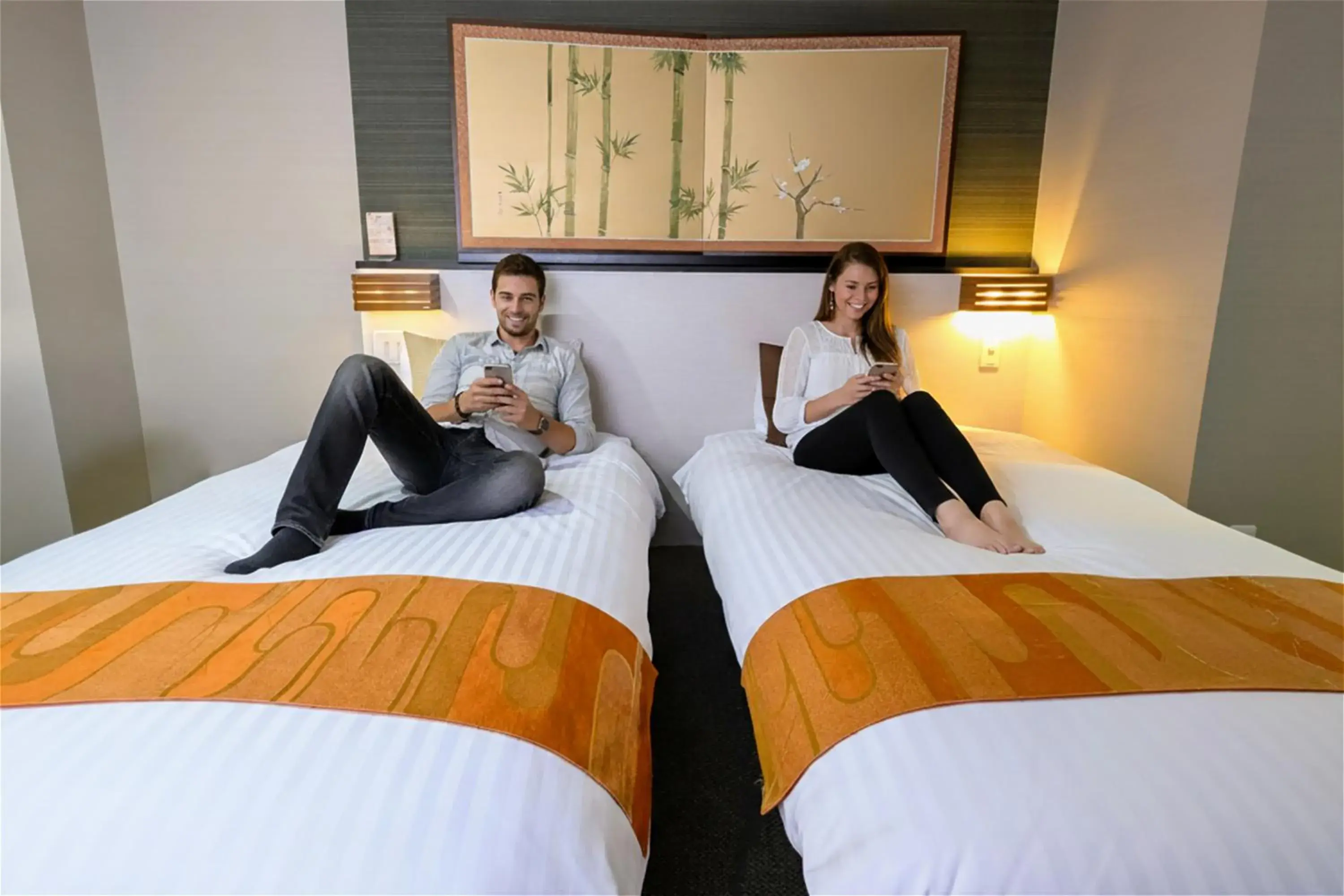 People, Bed in Kyoto Inn Gion People, Bed in Kyoto Inn Gion