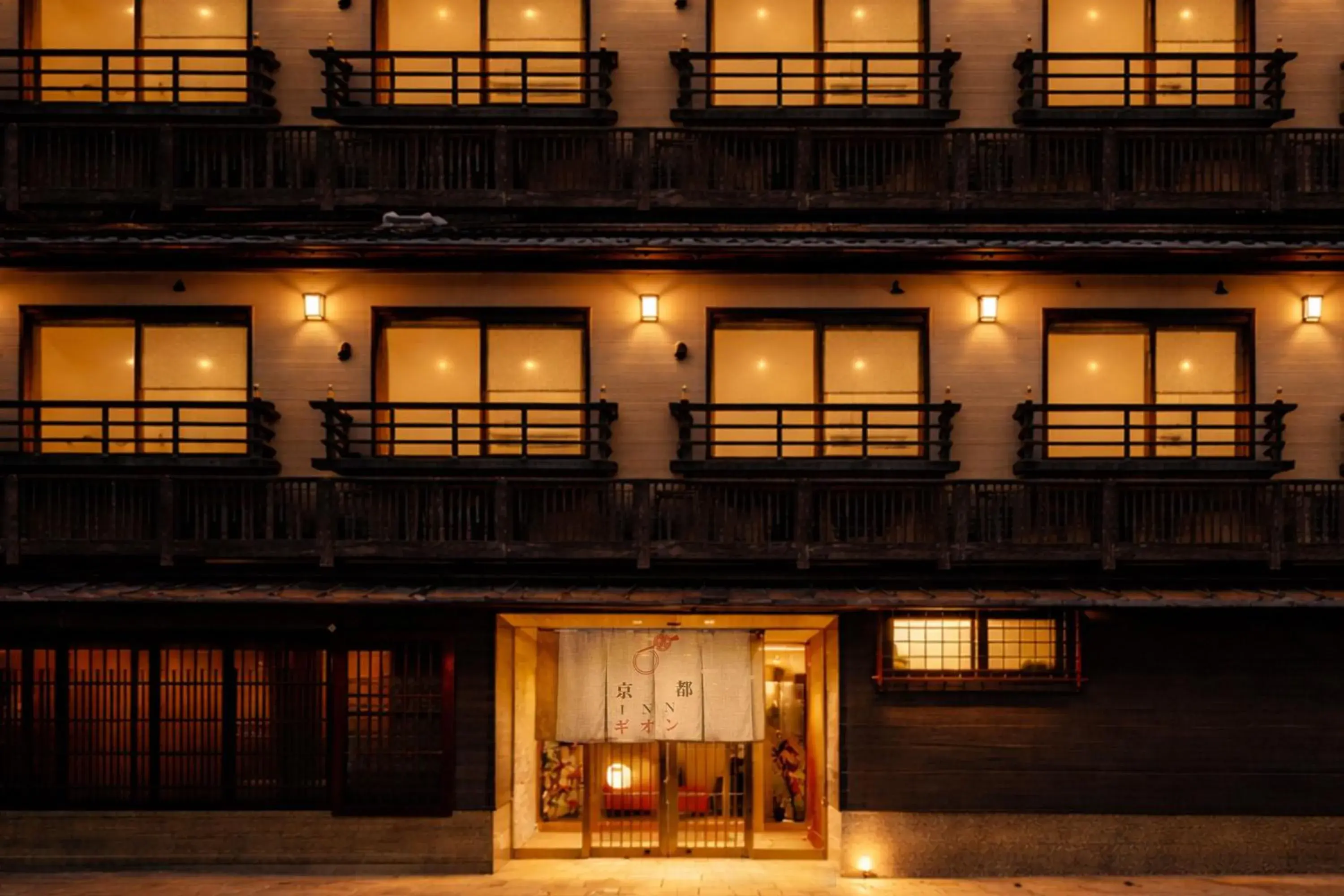 Property building in Kyoto Inn Gion Property building in Kyoto Inn Gion