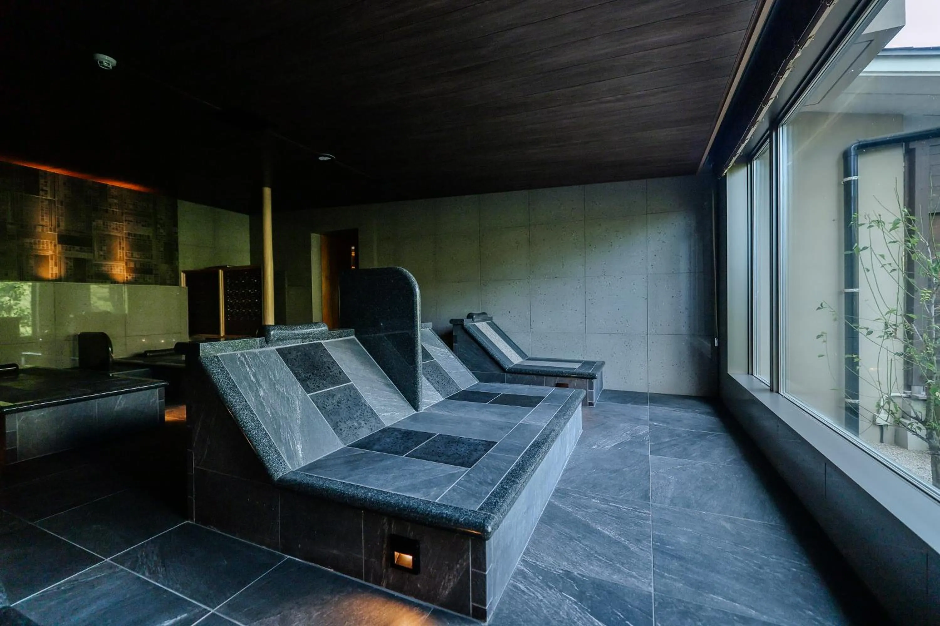 Public Bath in Okuhita Onsen Umehibiki