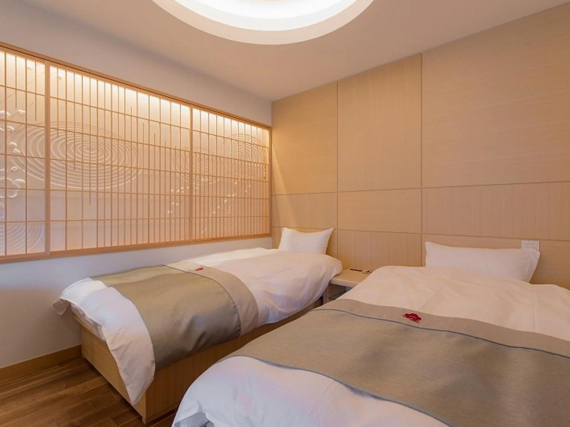 Bedroom, Bed in Okuhita Onsen Umehibiki