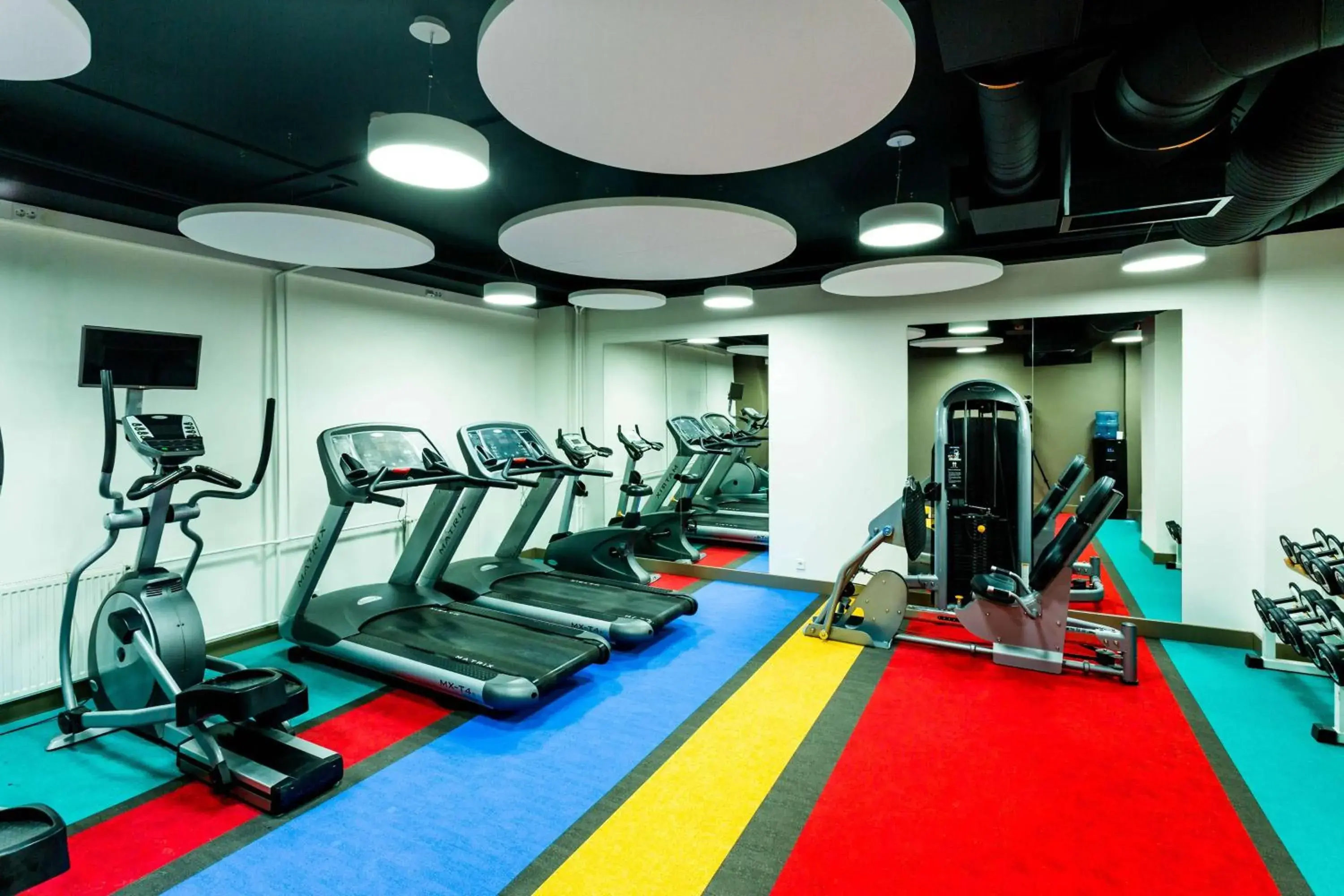 Fitness centre/facilities in Park Inn by Radisson Central Tallinn Fitness centre/facilities in Park Inn by Radisson Central Tallinn