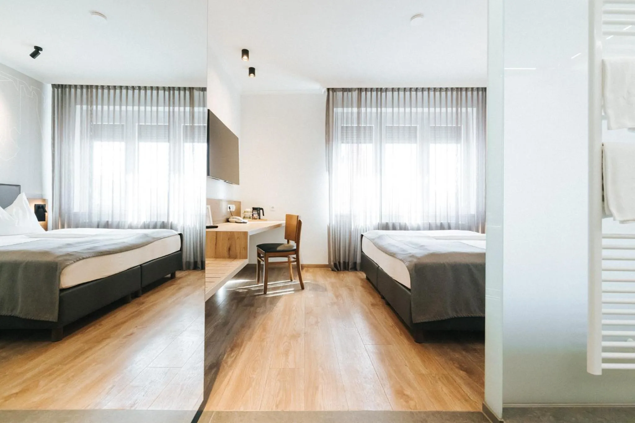 Photo of the whole room, Bed in Hotel Restaurant Auerhahn