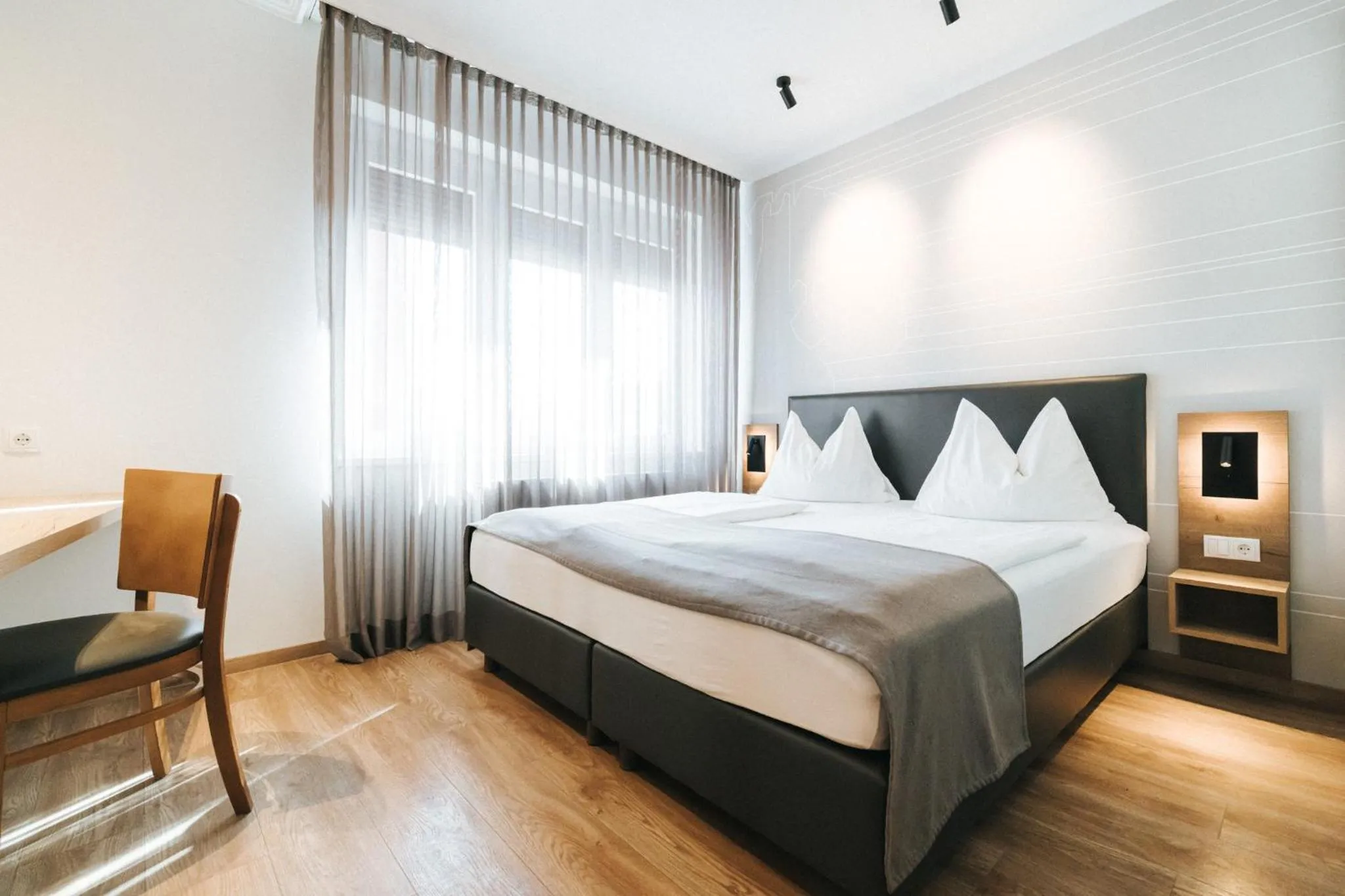 Photo of the whole room, Bed in Hotel Restaurant Auerhahn