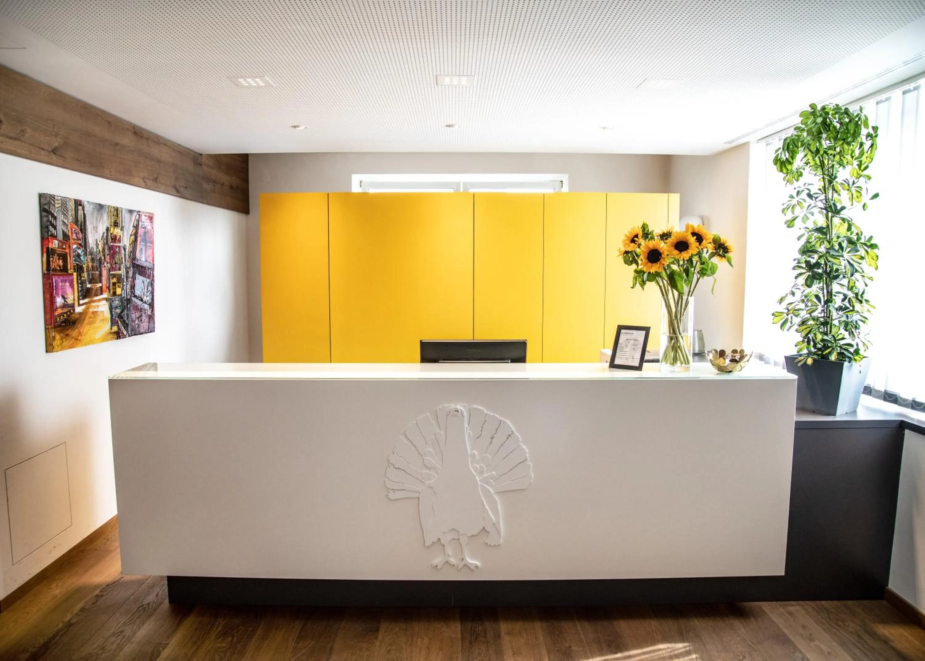 Lobby or reception in Hotel Restaurant Auerhahn