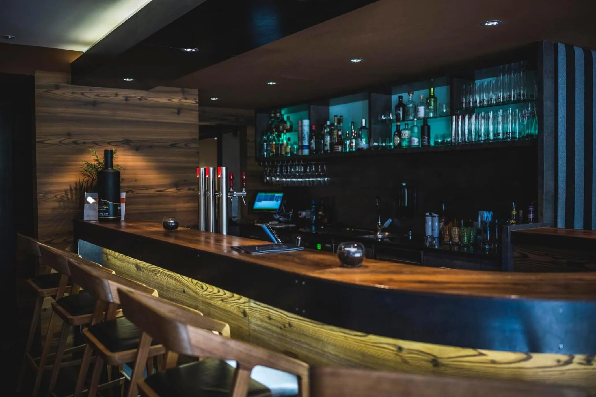 Lounge or bar in Familotel Alphotel