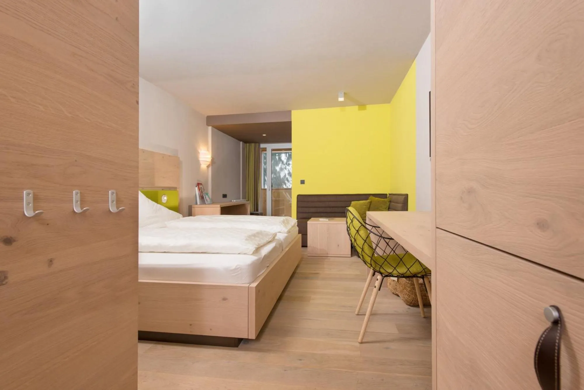 Bed in Familotel Alphotel