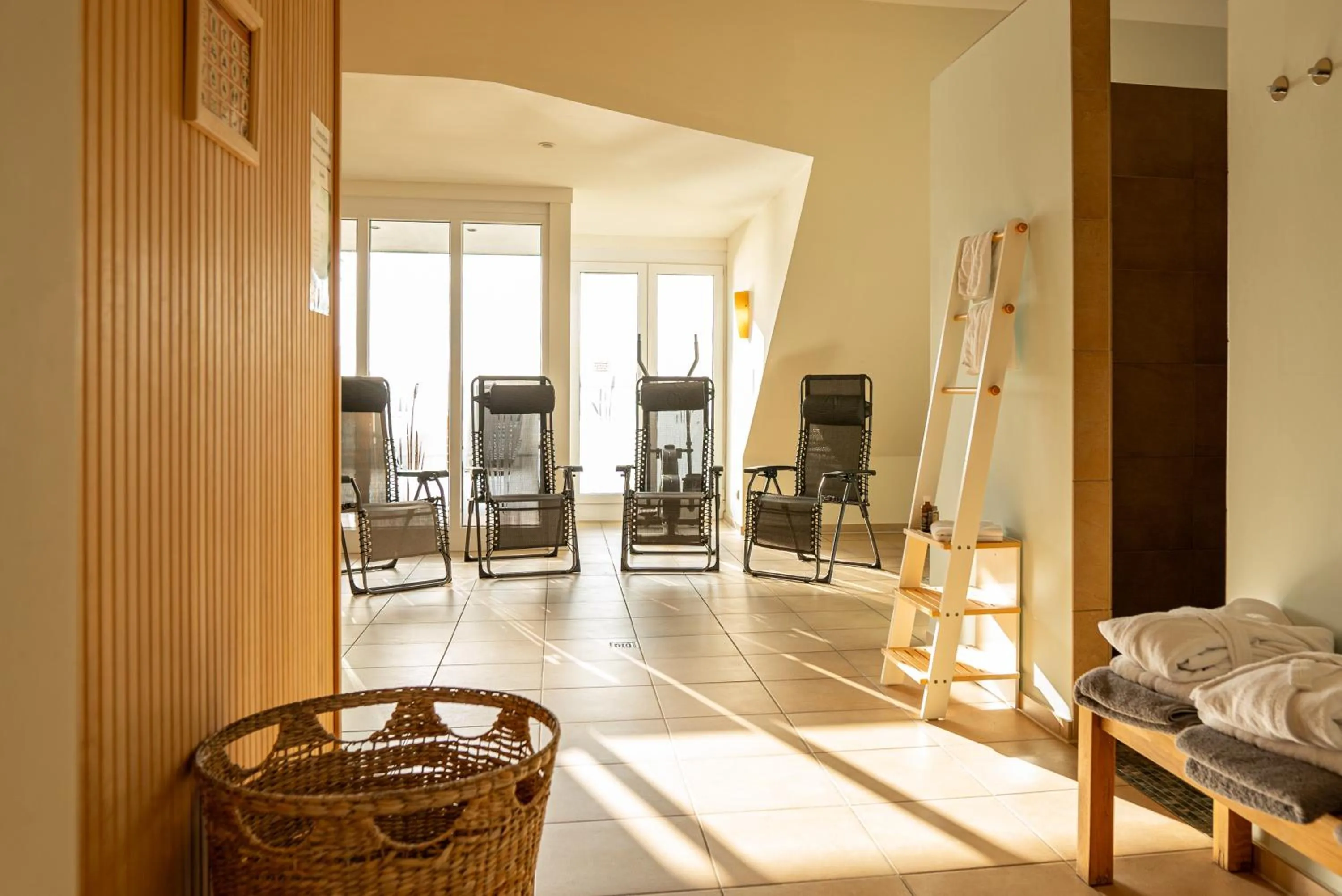 Sauna in Hotel Seeblick