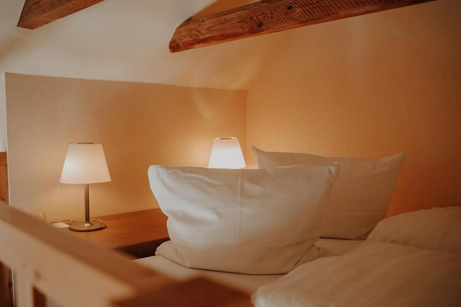 Bedroom, Bed in Hotel Seeblick