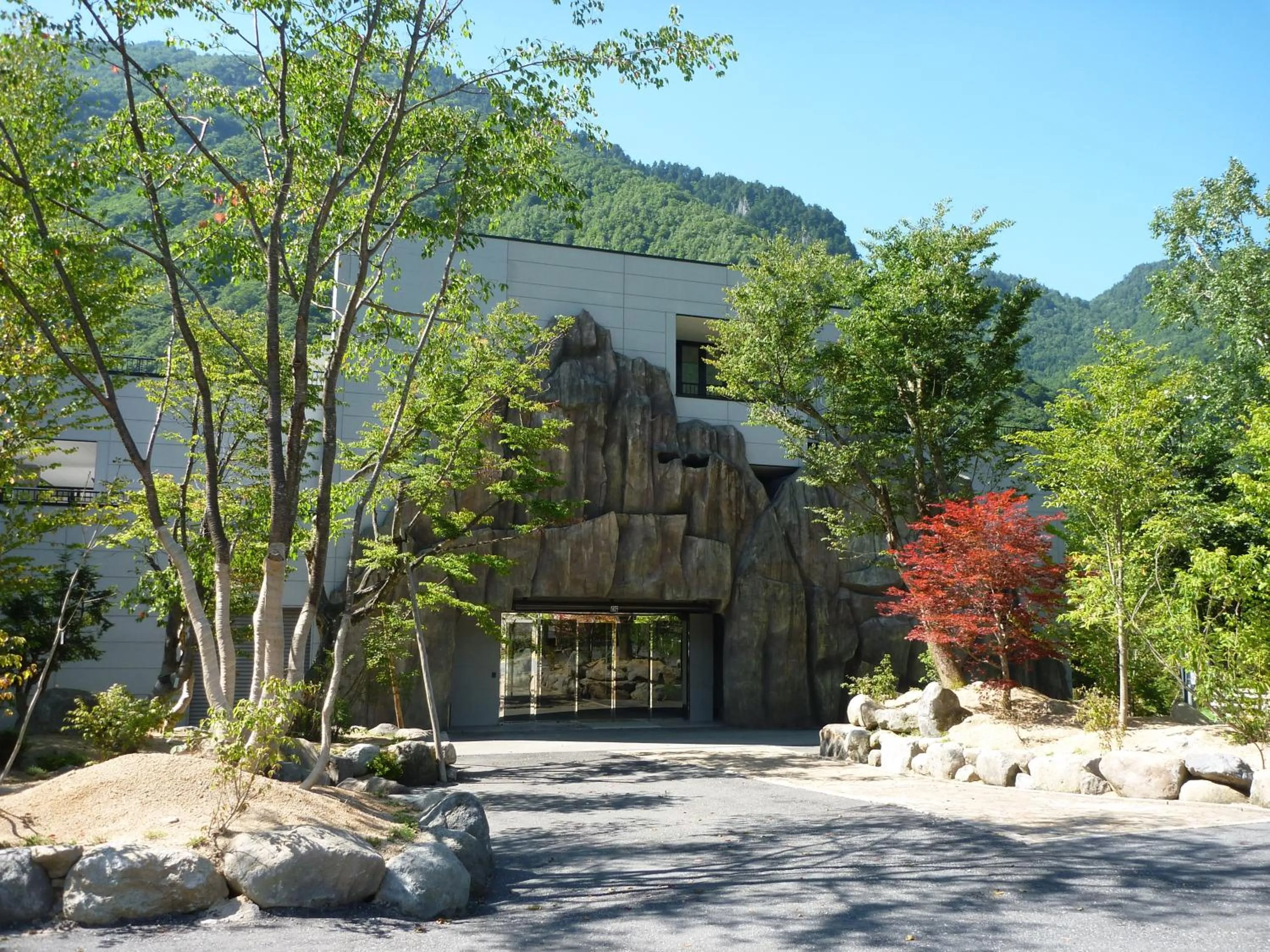 Facade/entrance in Nakao Kogen Hotel Kazaguruma